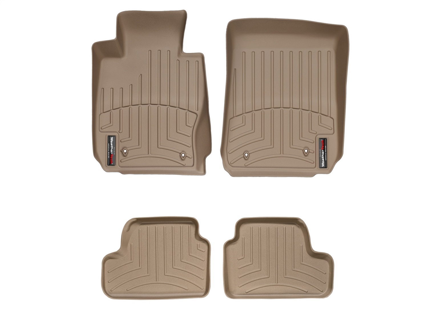 Weathertech - 45146-1-4 - Front and Rear - Floor Mat Set