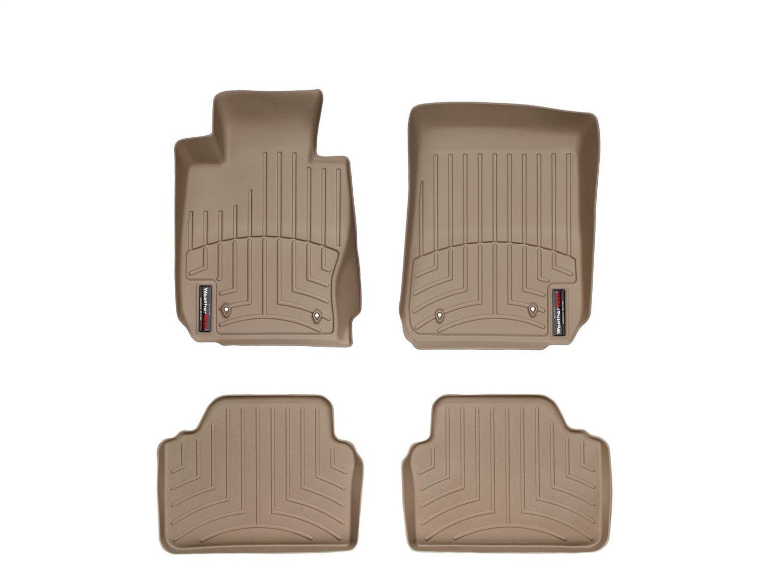 Weathertech - 45146-1-2 - Front and Rear - Floor Mat Set