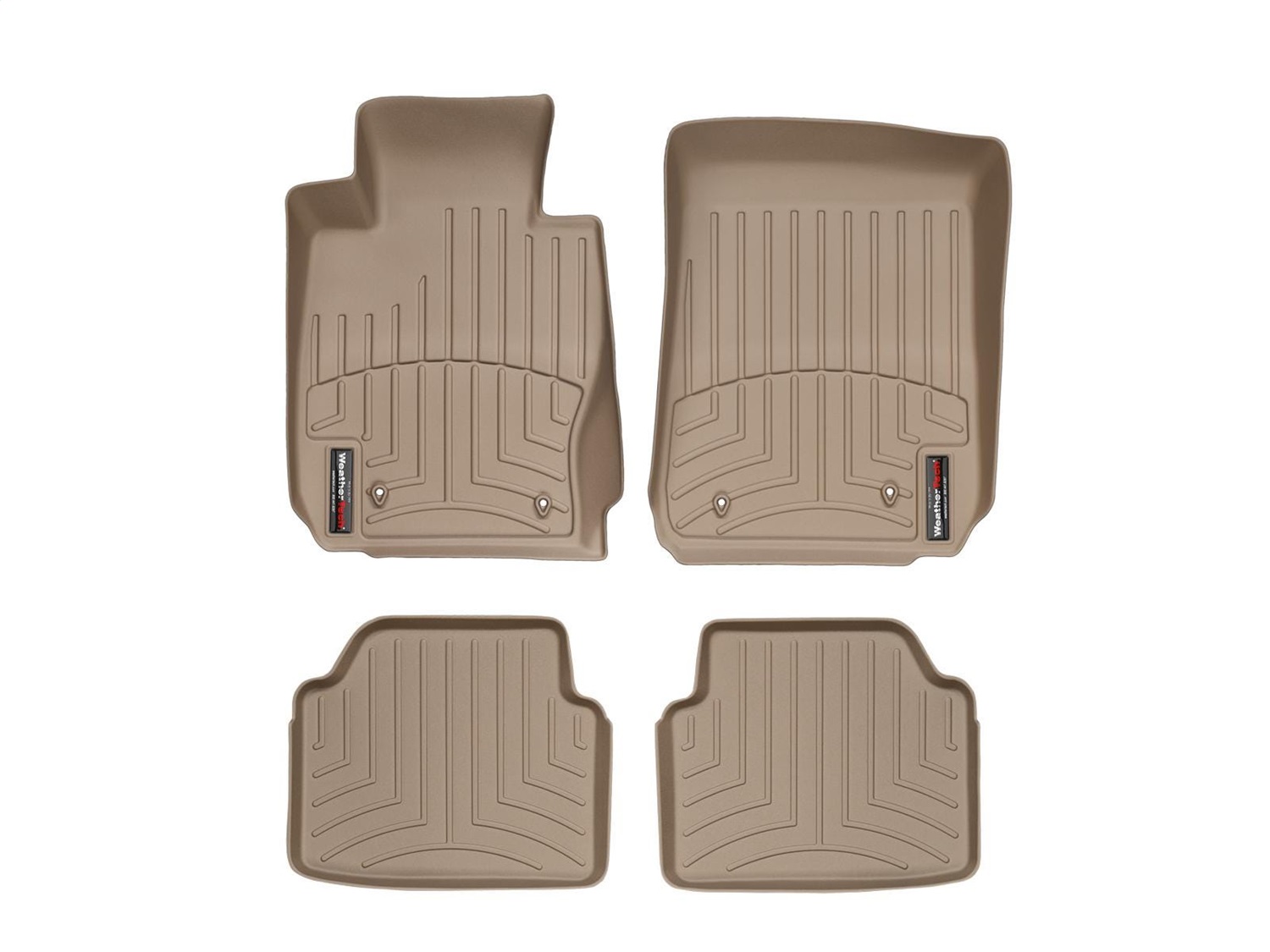 Weathertech - 45146-1-3 - Front and Rear - Floor Mat Set