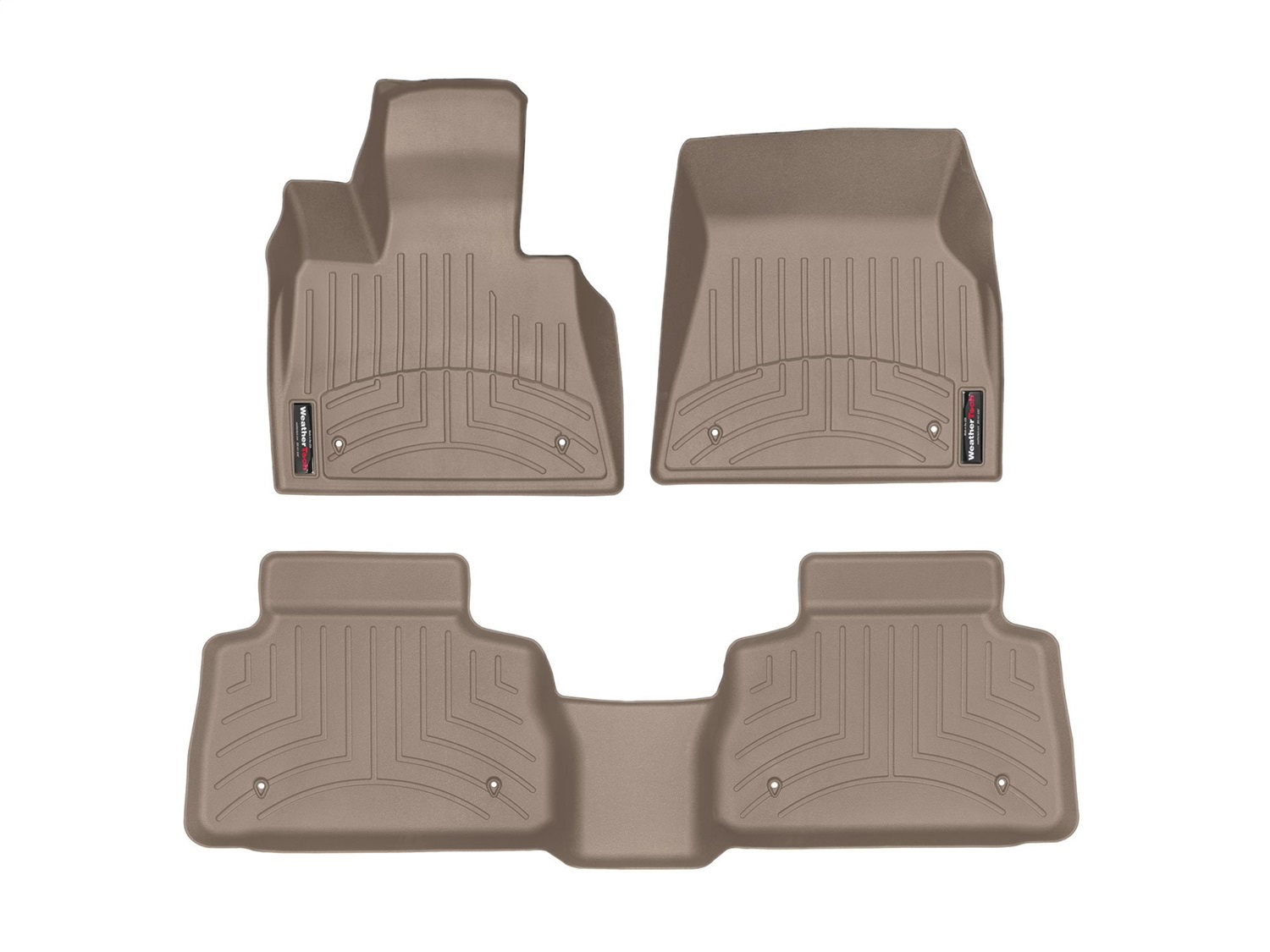 Weathertech - 4515071-4516002 - Front and Rear - Floor Mat Set
