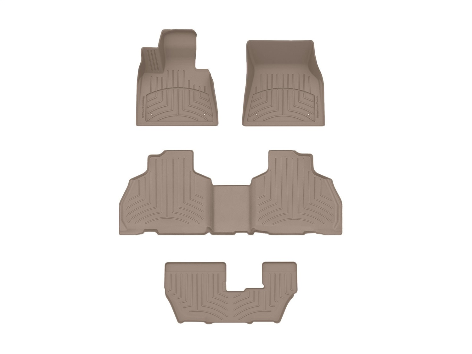Weathertech - 451507-1-3-4IM - Front Rear and Third Row - Floor Mat Set
