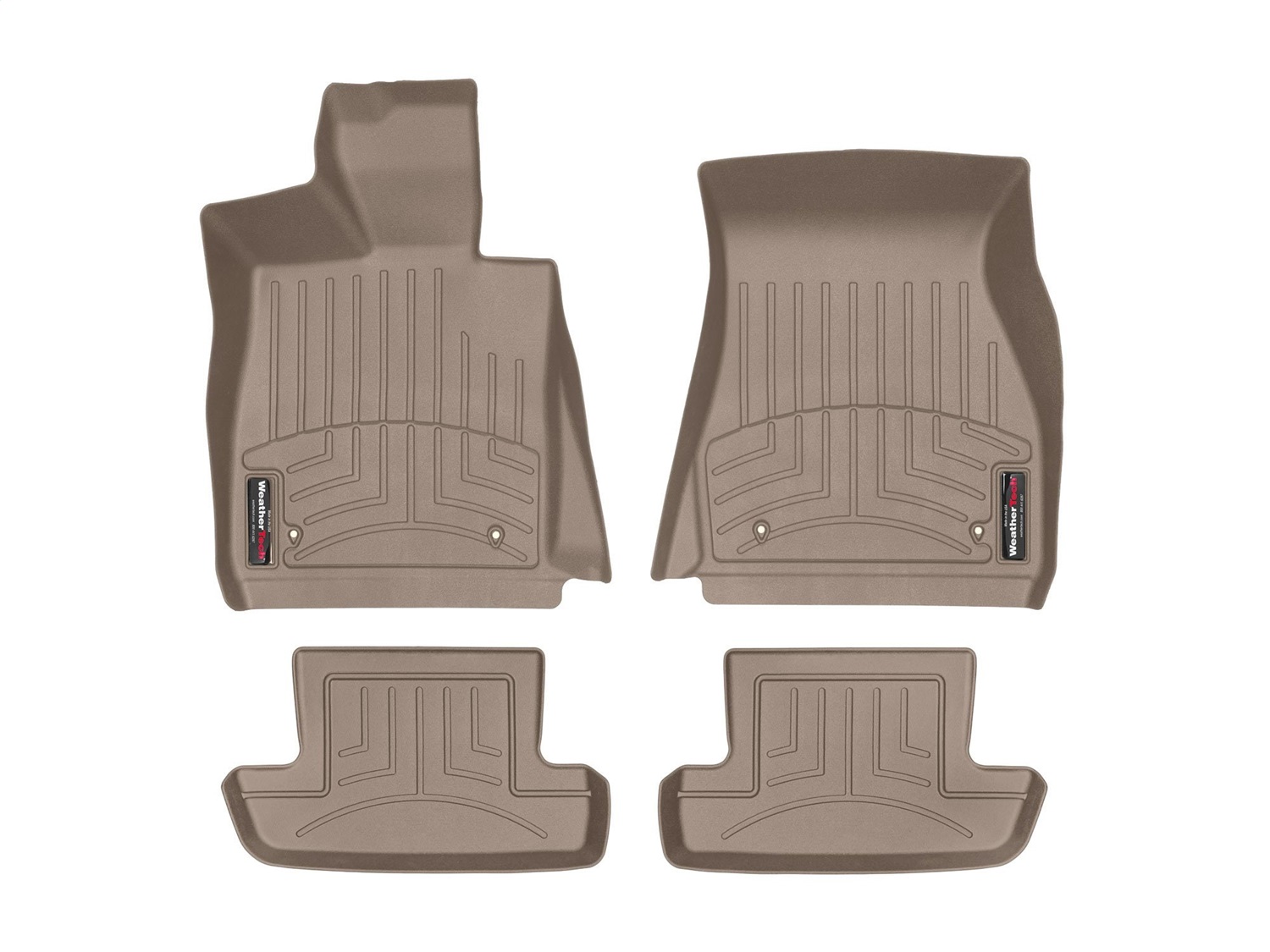 Weathertech - 451512-1-2 - Front and Rear - Floor Mat Set