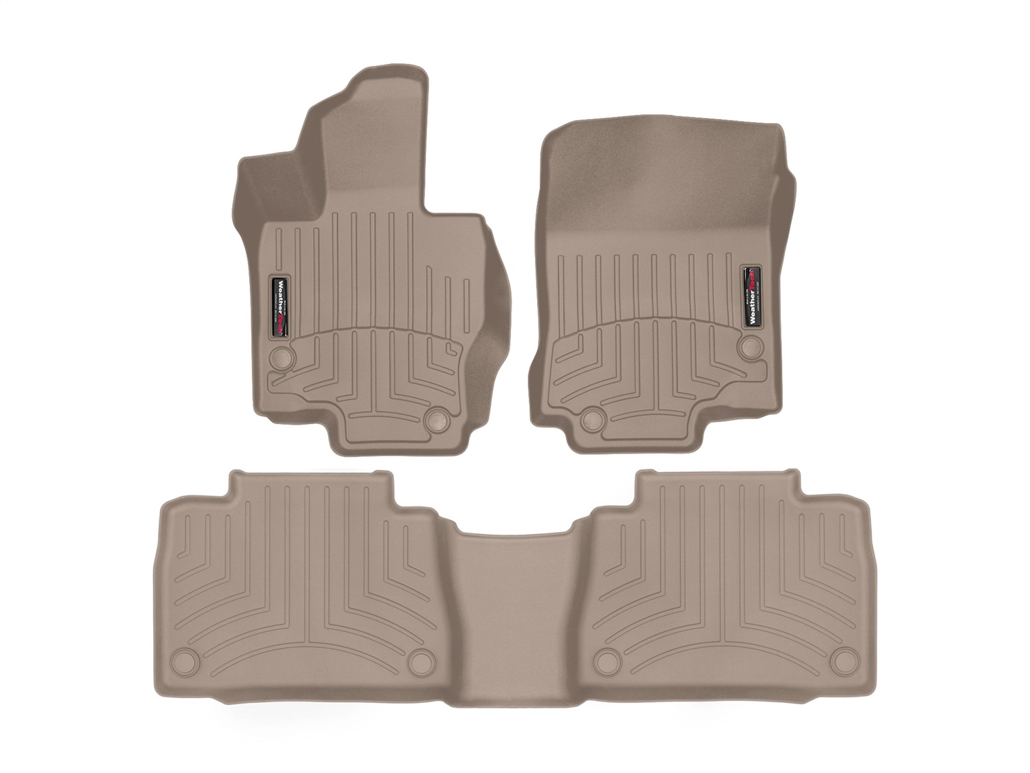 Weathertech - 451533-1-4 - Front and Rear - Floor Mat Set
