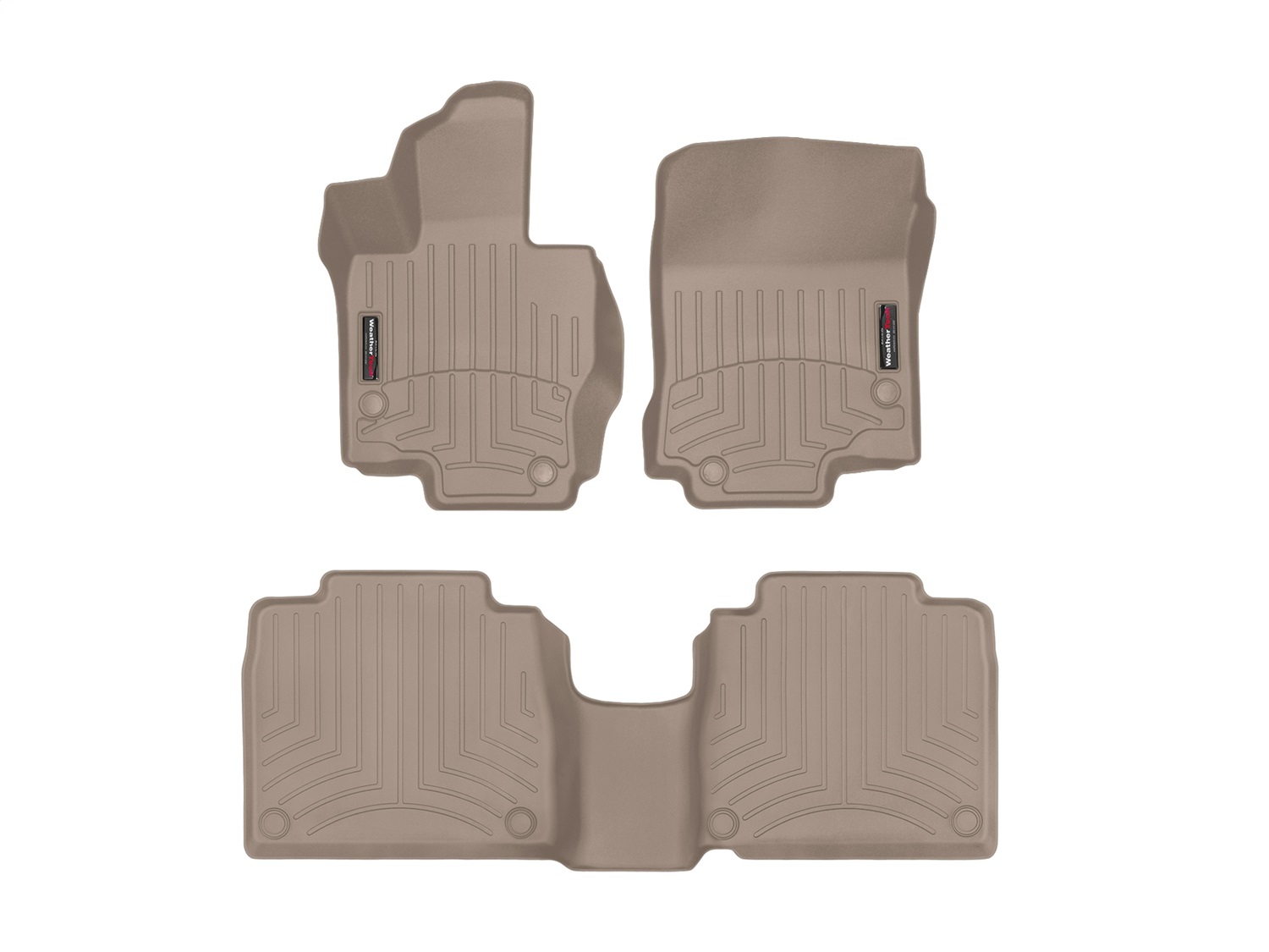 Weathertech - 4515331-4515955 - Front and Rear - Floor Mat Set