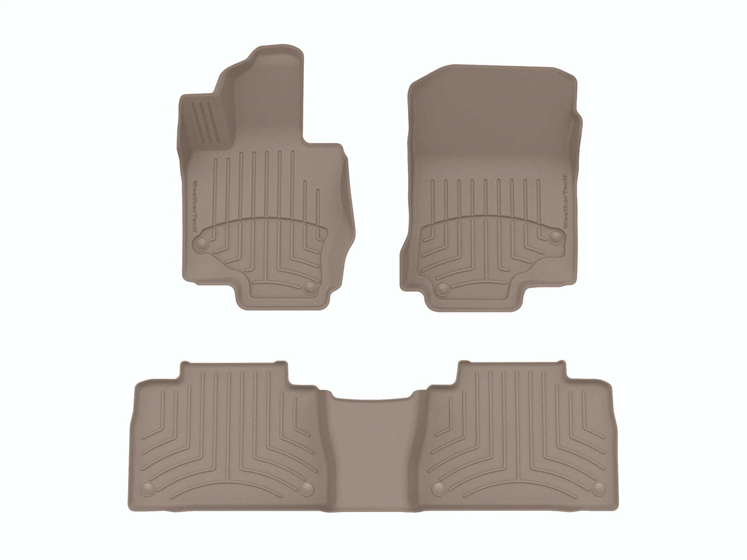 Weathertech - 451533-1-4IM - Front and Rear - Floor Mat Set
