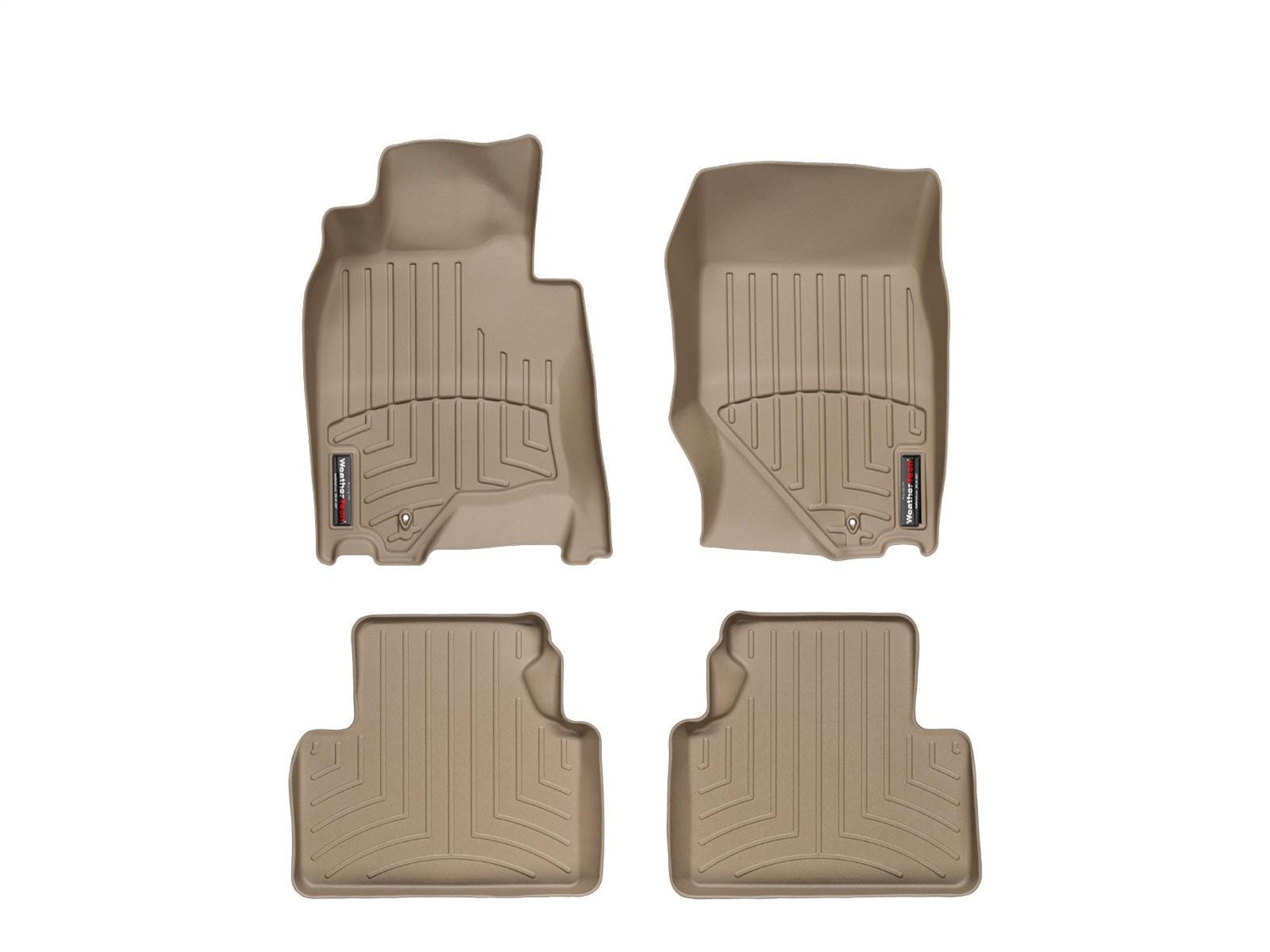 Weathertech - 45156-1-2 - Front and Rear - Floor Mat Set
