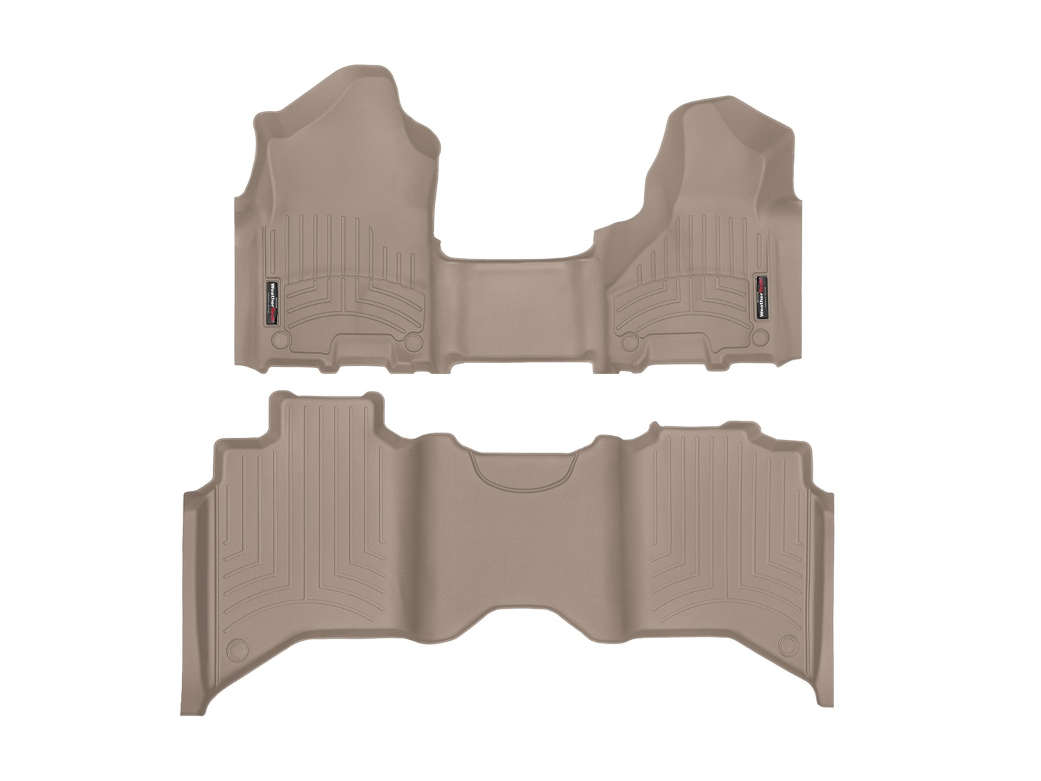 Weathertech - 4515711-4515456 - Front and Rear - Floor Mat Set