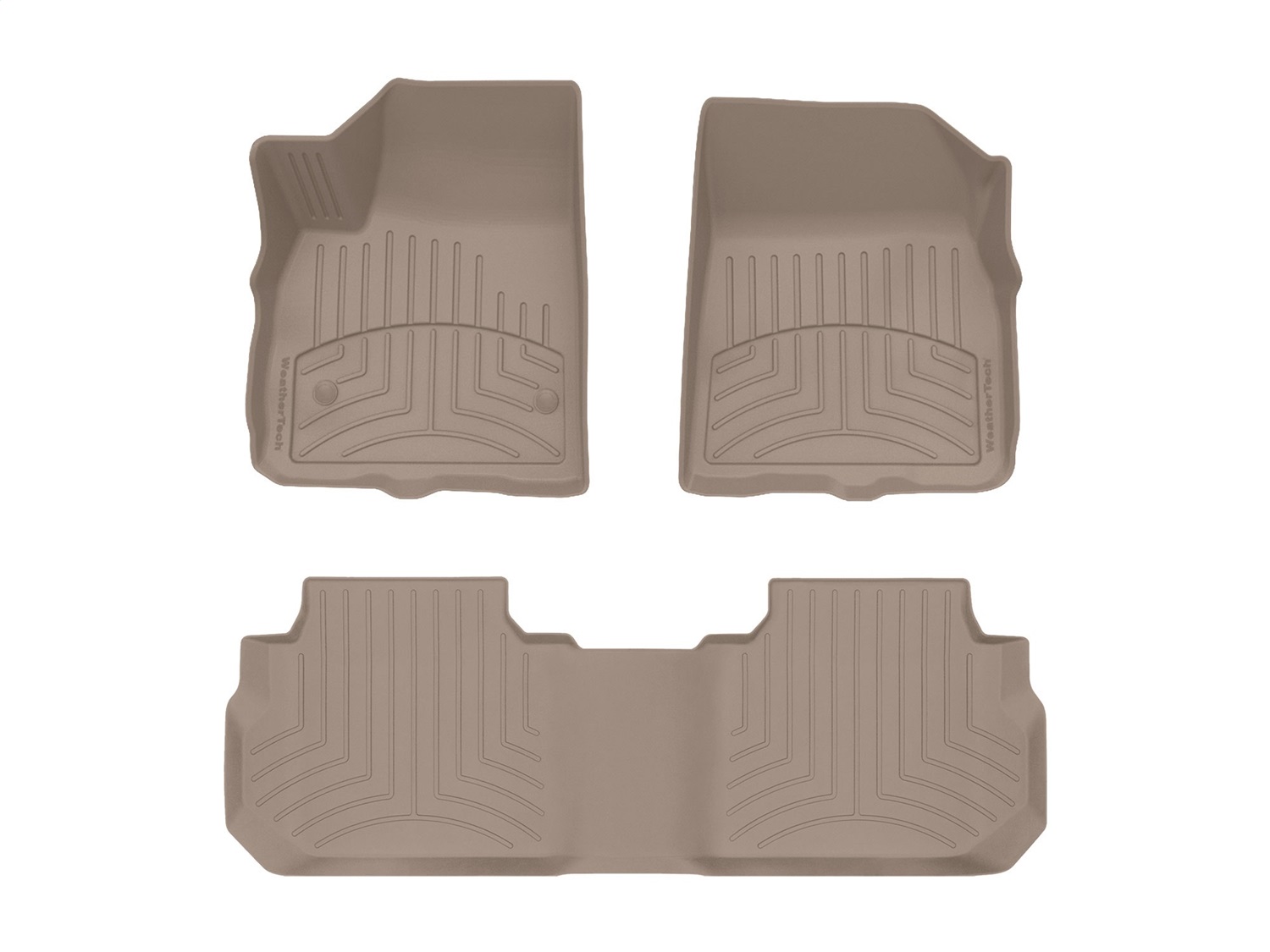 Weathertech - 4515741-4510802IM - Front and Rear - Floor Mat Set