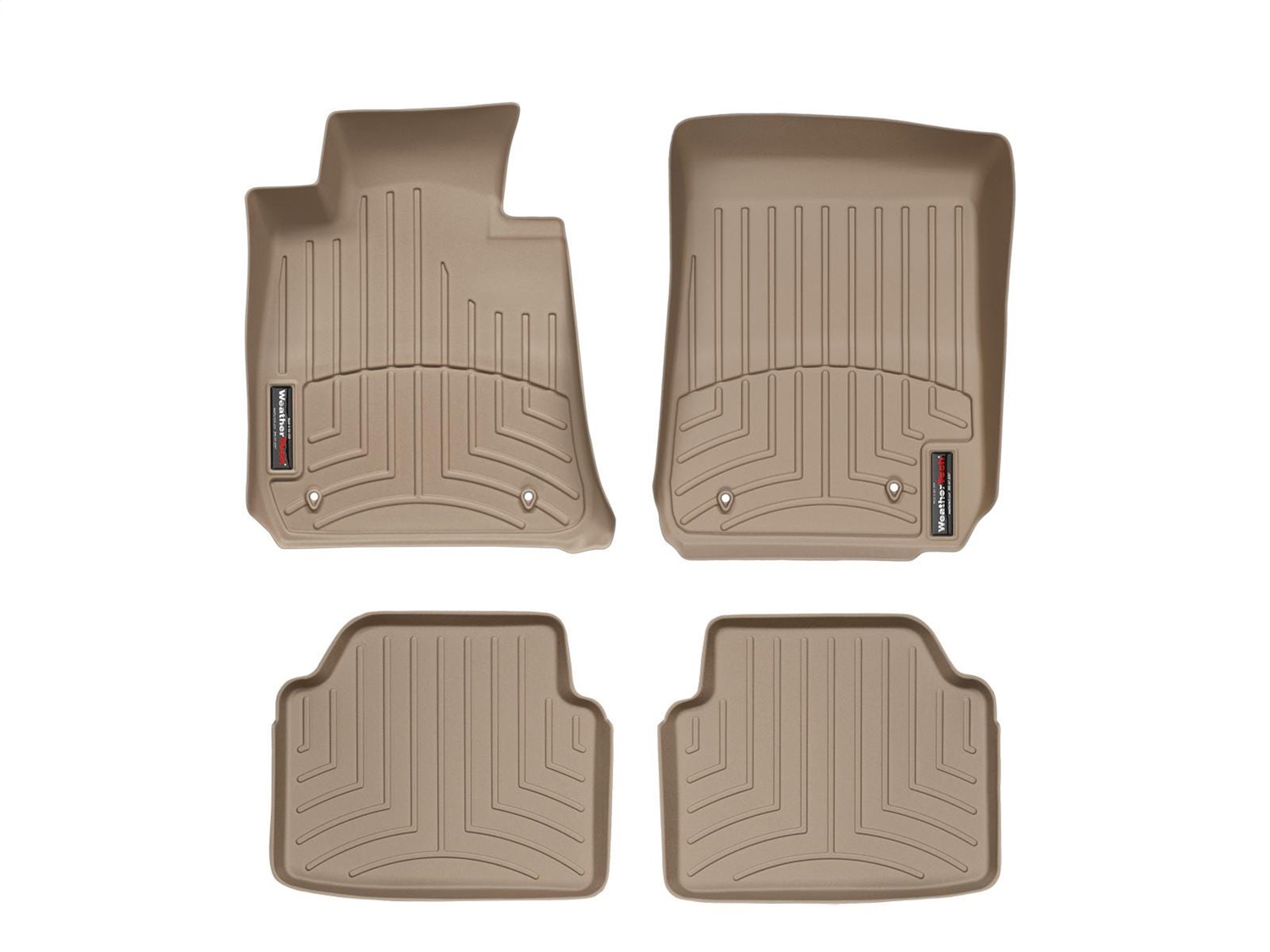 Weathertech - 451581-451463 - Front and Rear - Floor Mat Set