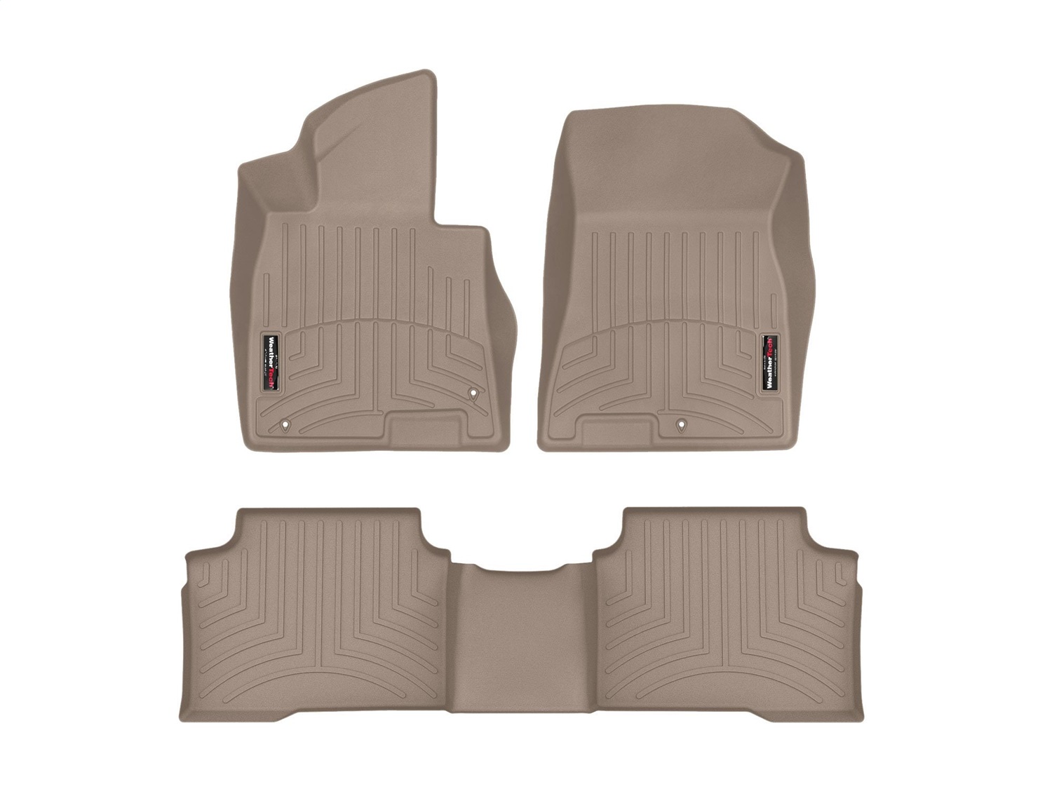 Weathertech - 451598-1-4 - Front and Rear - Floor Mat Set