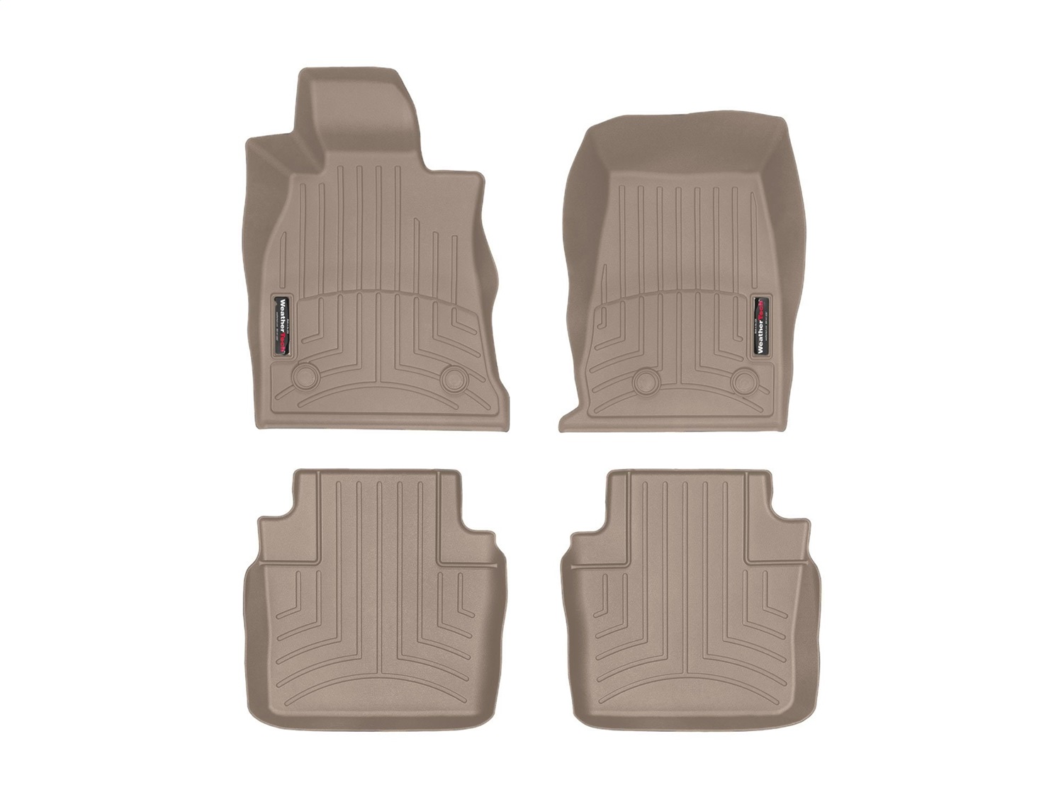 Weathertech - 451610-1-2 - Front and Rear - Floor Mat Set