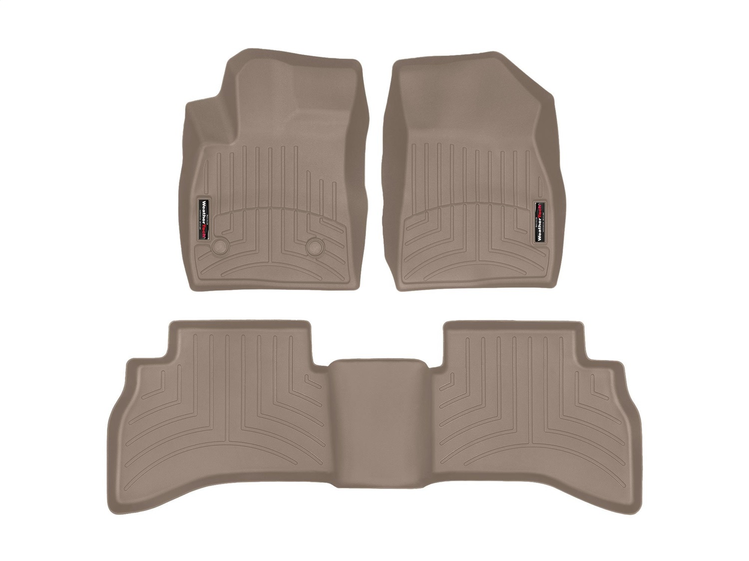 Weathertech - 451617-1-3 - Front and Rear - Floor Mat Set