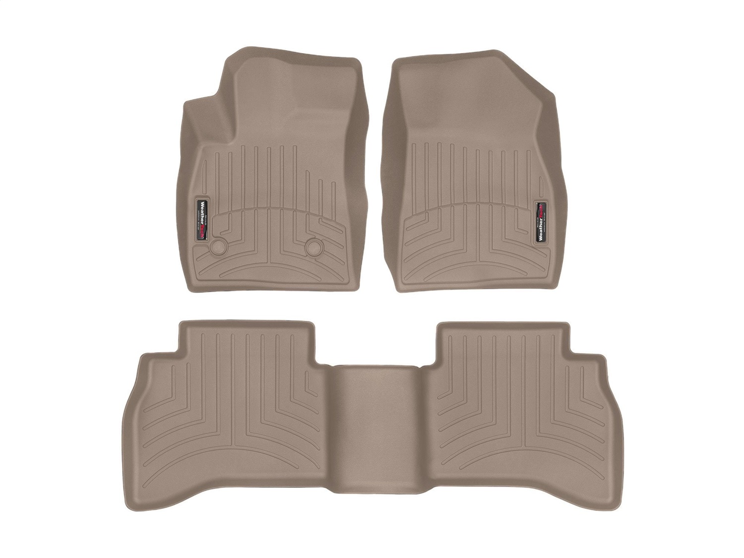Weathertech - 451617-1-5 - Front Rear and Third Row - Floor Mat Set