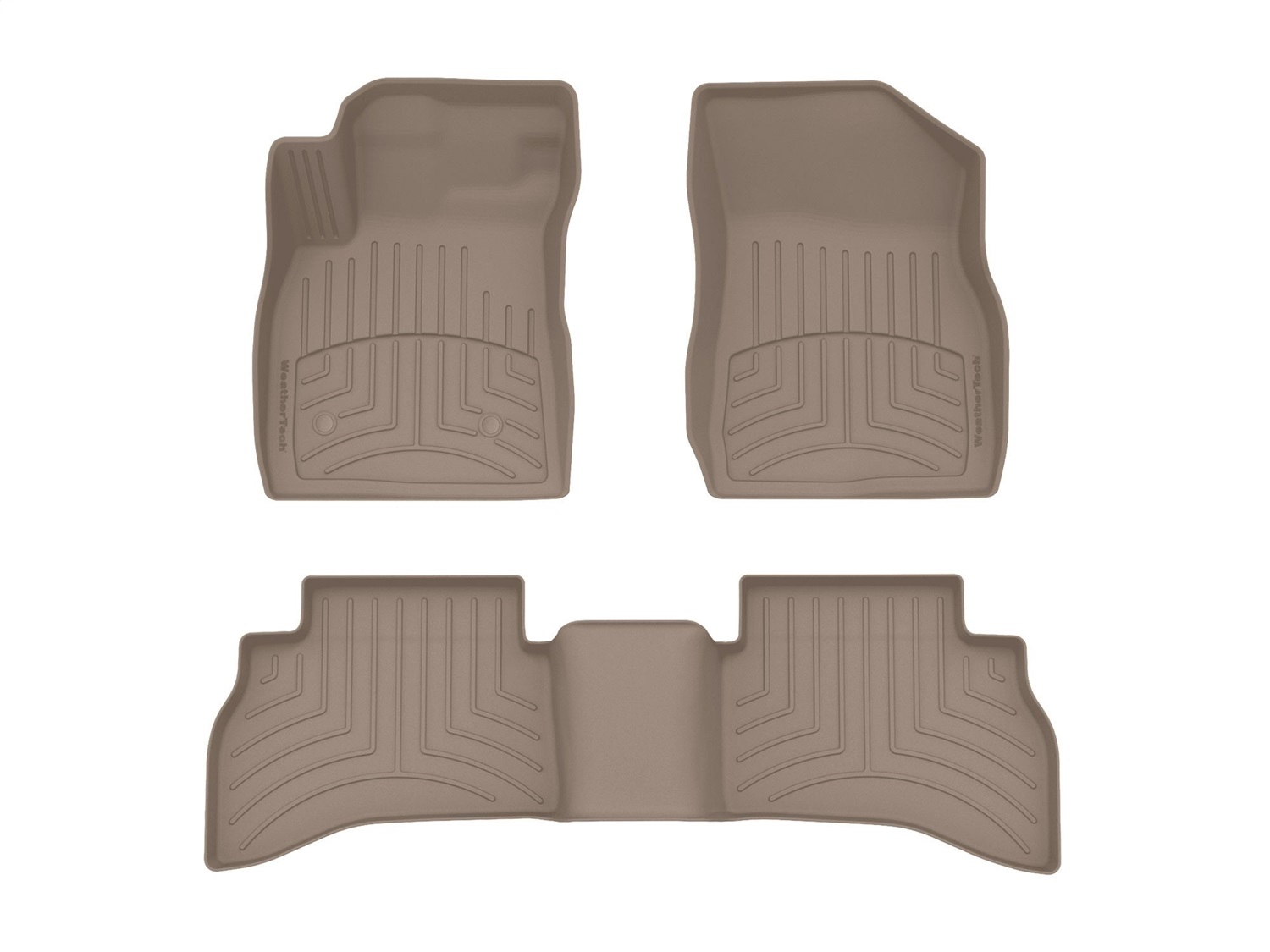 Weathertech - 451617-1-3IM - Front and Rear - Floor Mat Set