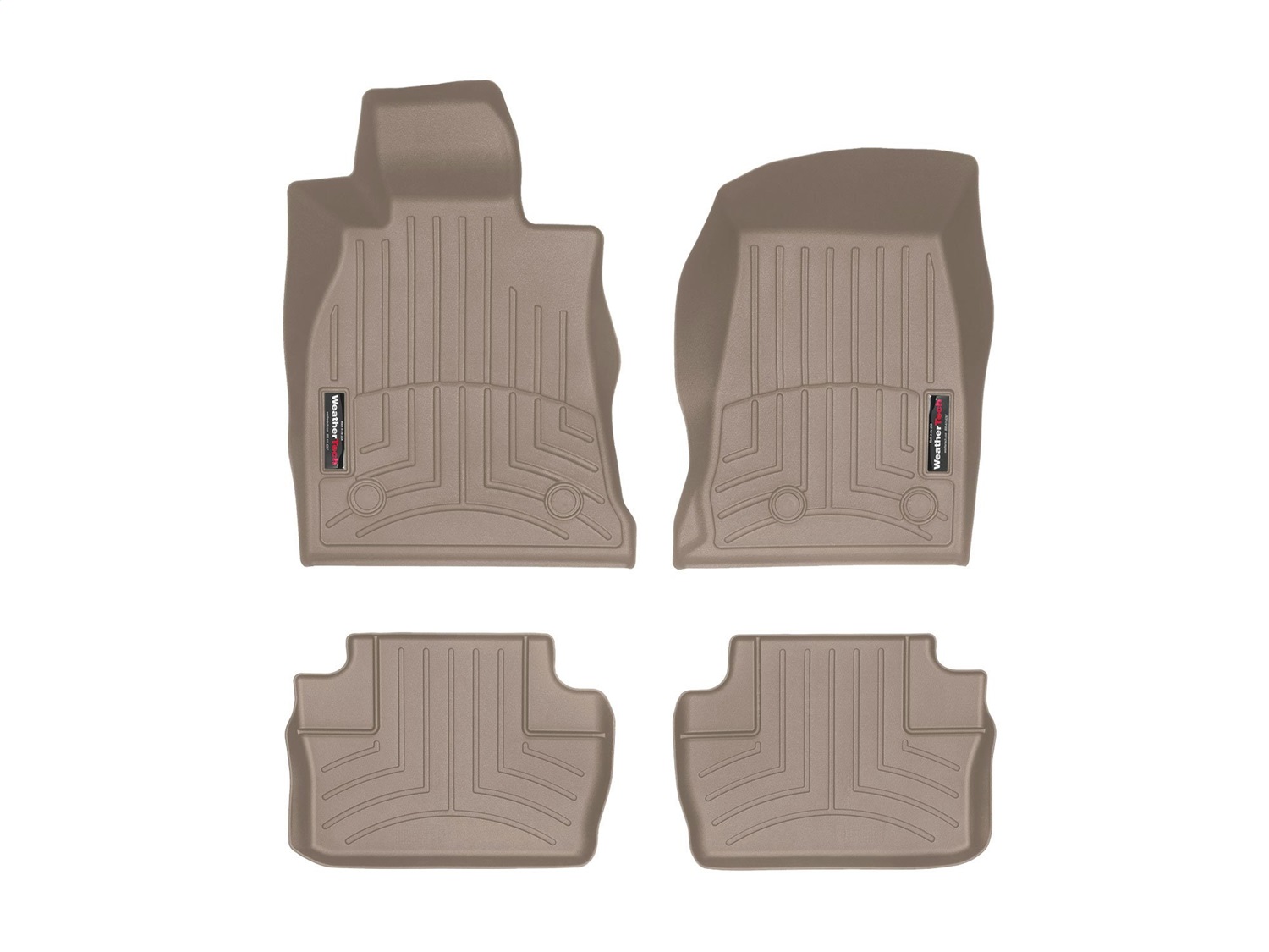 Weathertech - 451618-1-2 - Front and Rear - Floor Mat Set