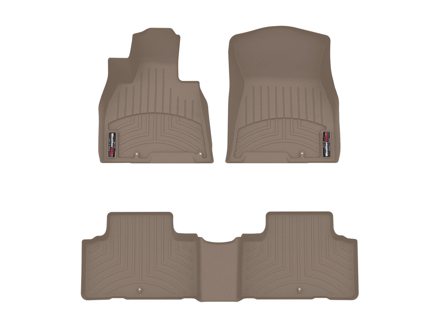 Weathertech - 451621-1-2 - Front and Rear - Floor Mat Set