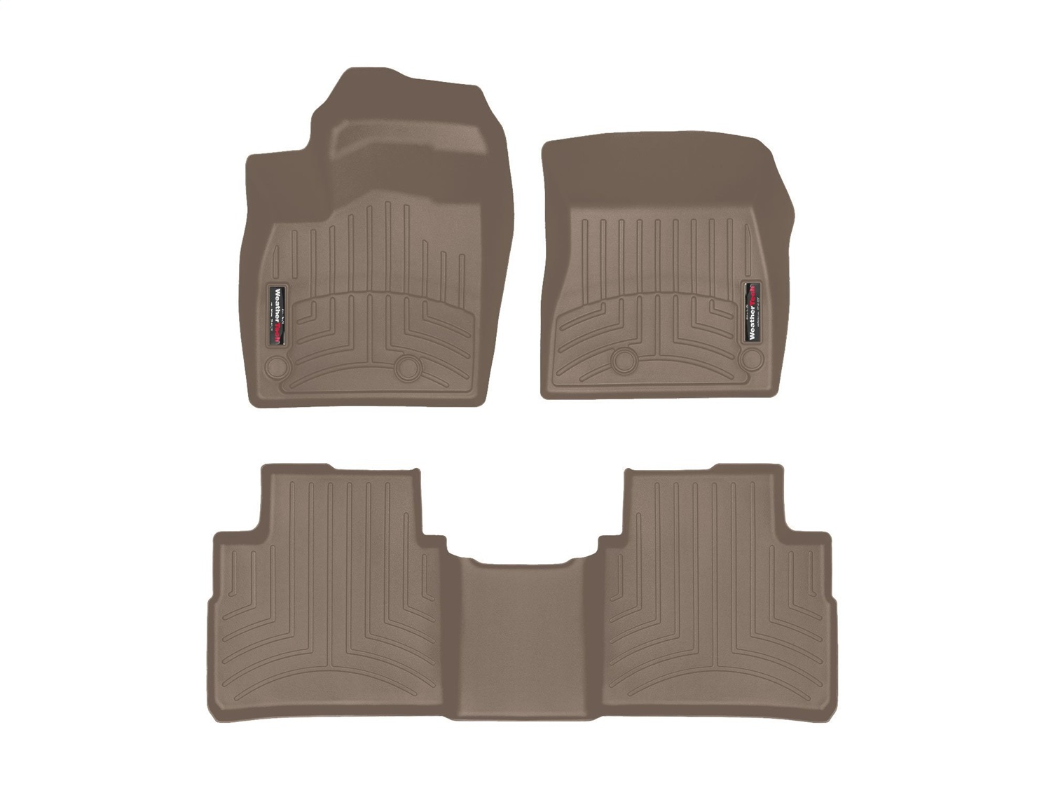 Weathertech - 451644-1-2 - Front and Rear - Floor Mat Set