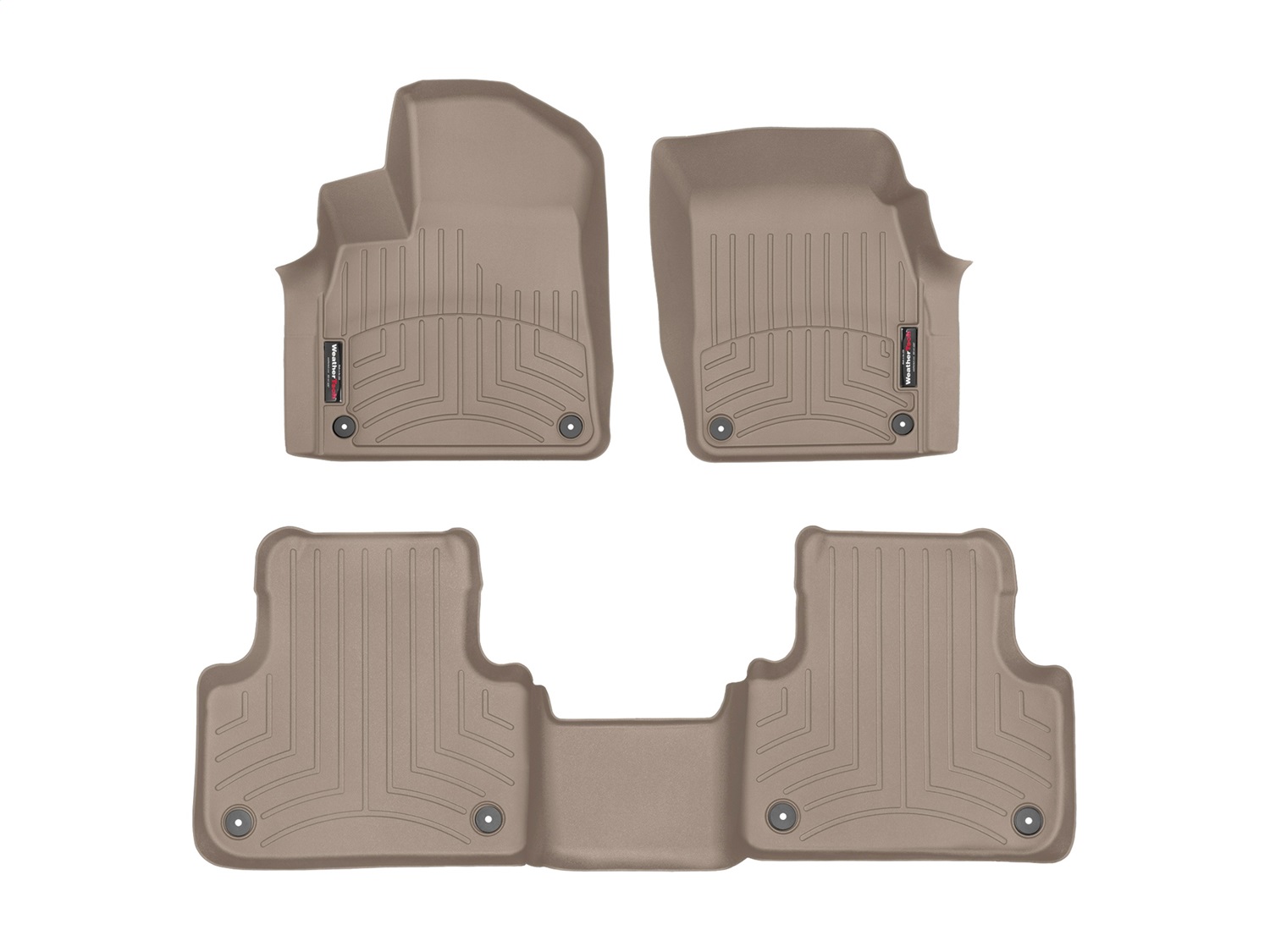 Weathertech - 4516451-4513542 - Front and Rear - Floor Mat Set