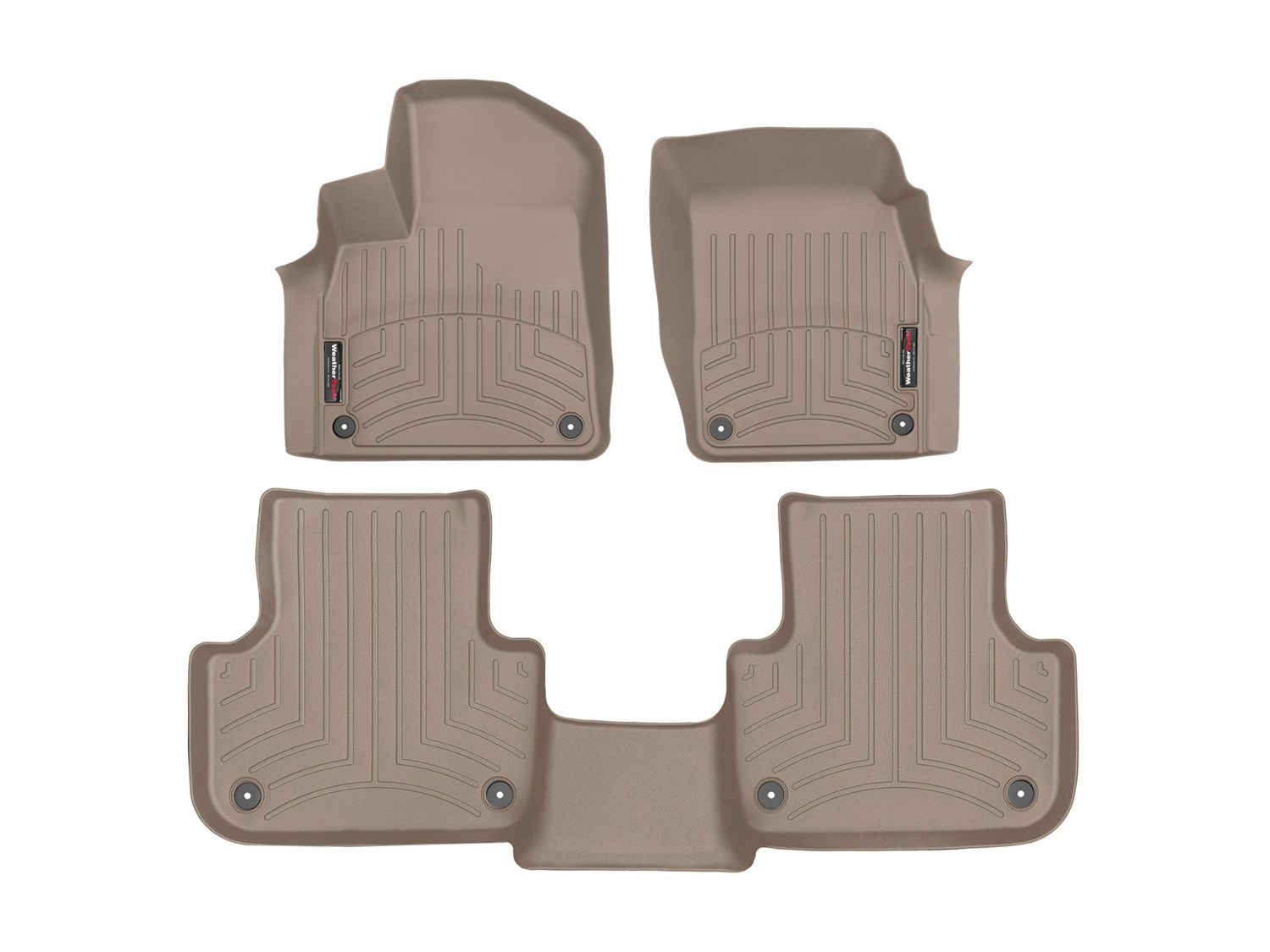 Weathertech - 4516451-458874 - Front and Rear - Floor Mat Set