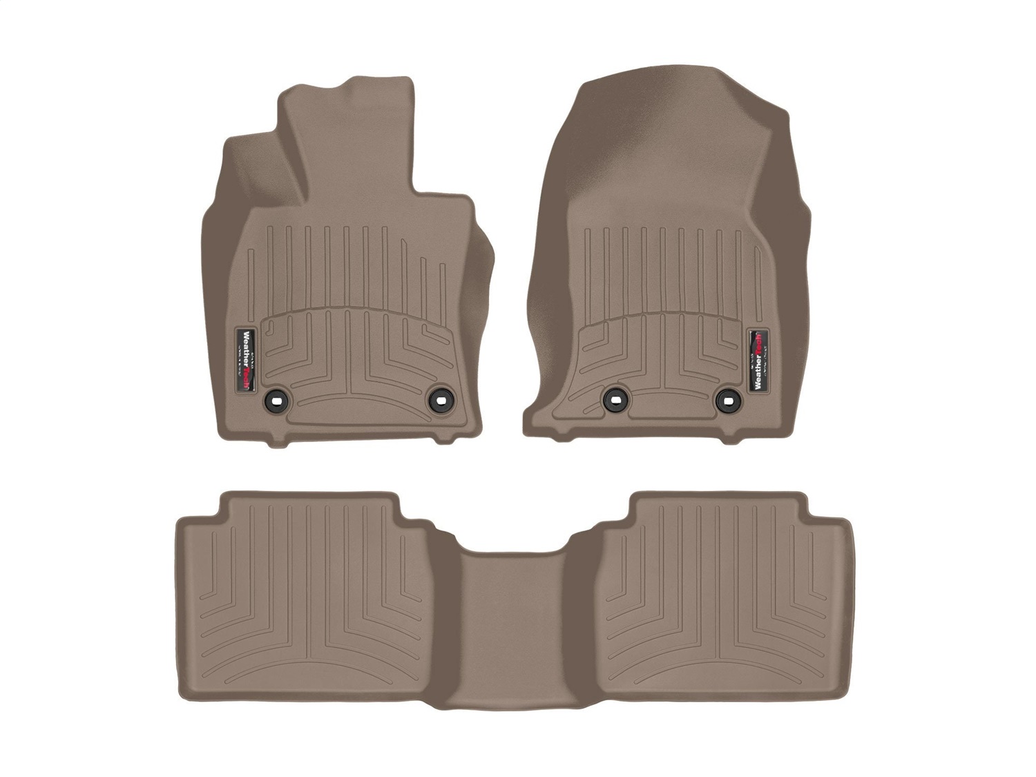Weathertech - 4516511-4514962 - Front and Rear - Floor Mat Set