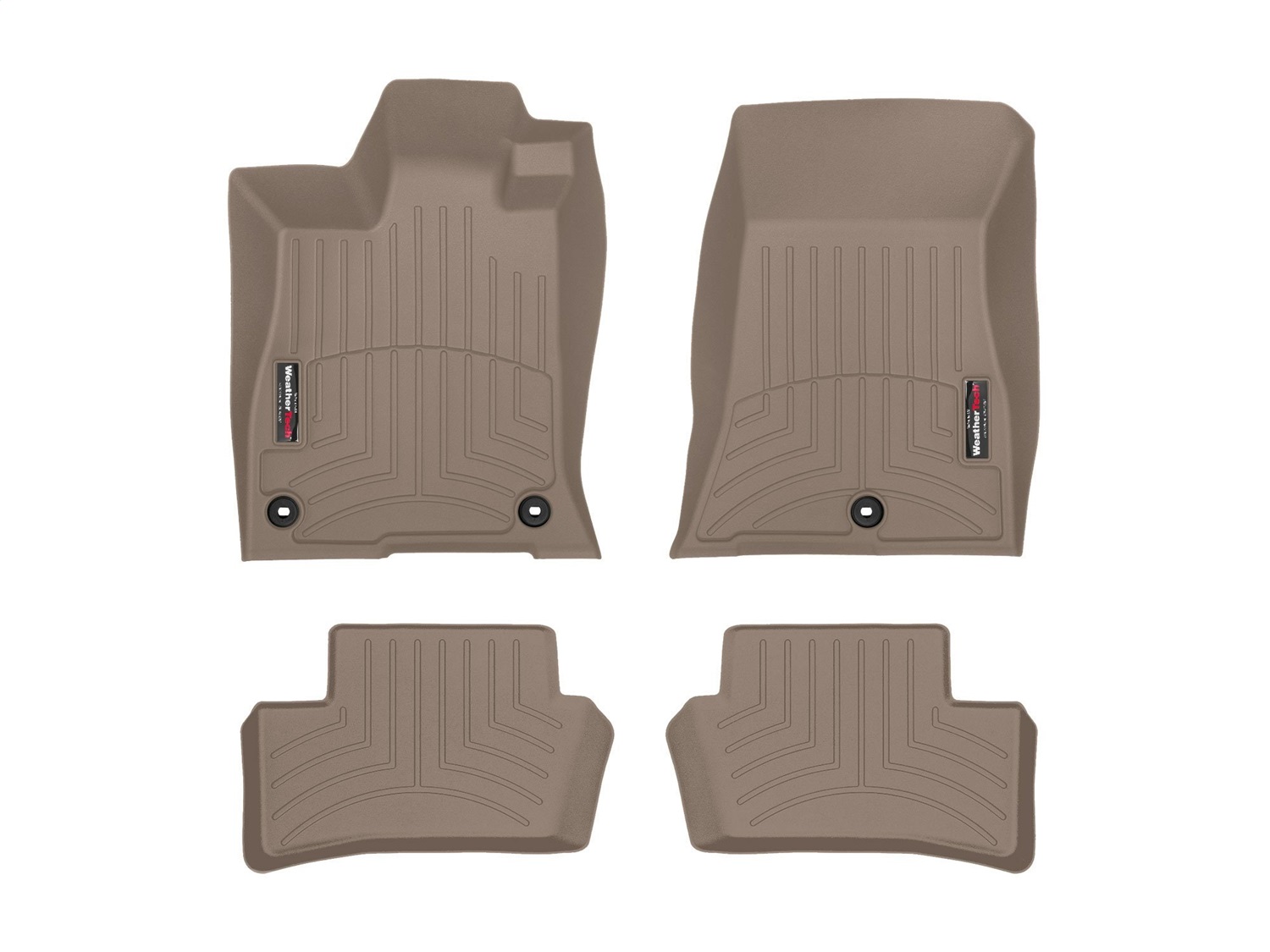 Weathertech - 451655-1-2 - Front and Rear - Floor Mat Set