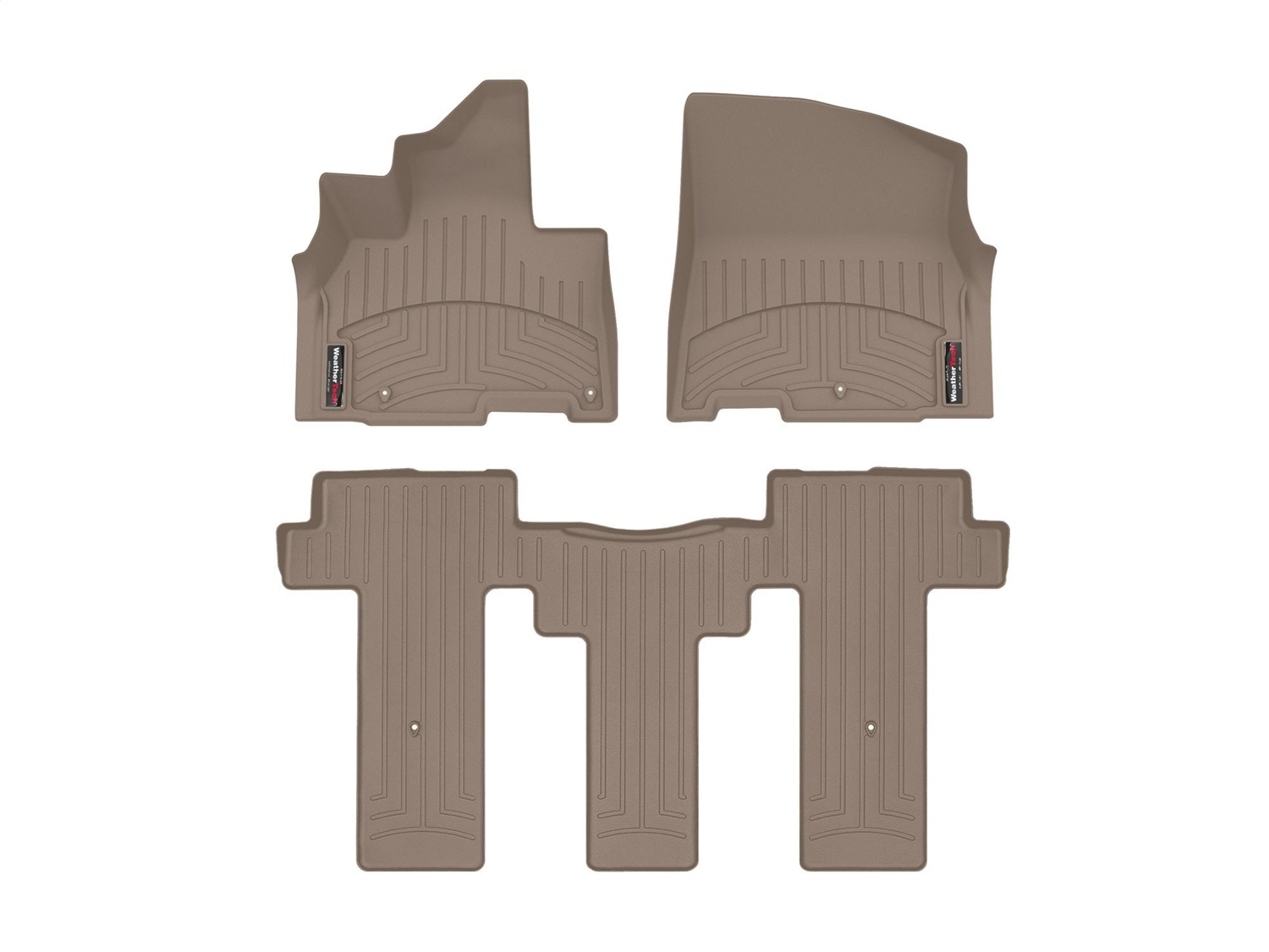 Weathertech - 451672-1-2 - Front and Rear - Floor Mat Set
