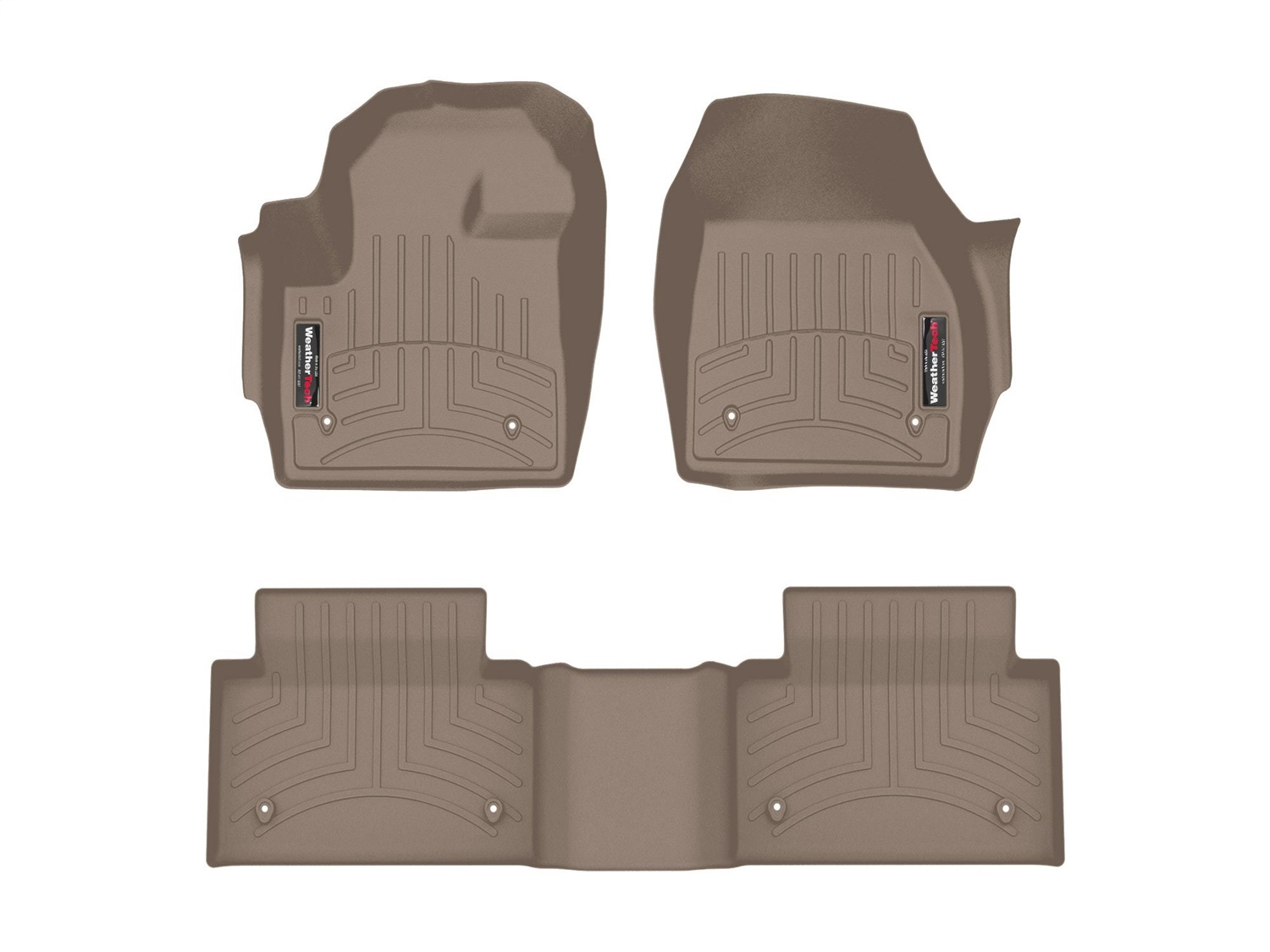Weathertech - 451686-1-2 - Front and Rear - Floor Mat Set