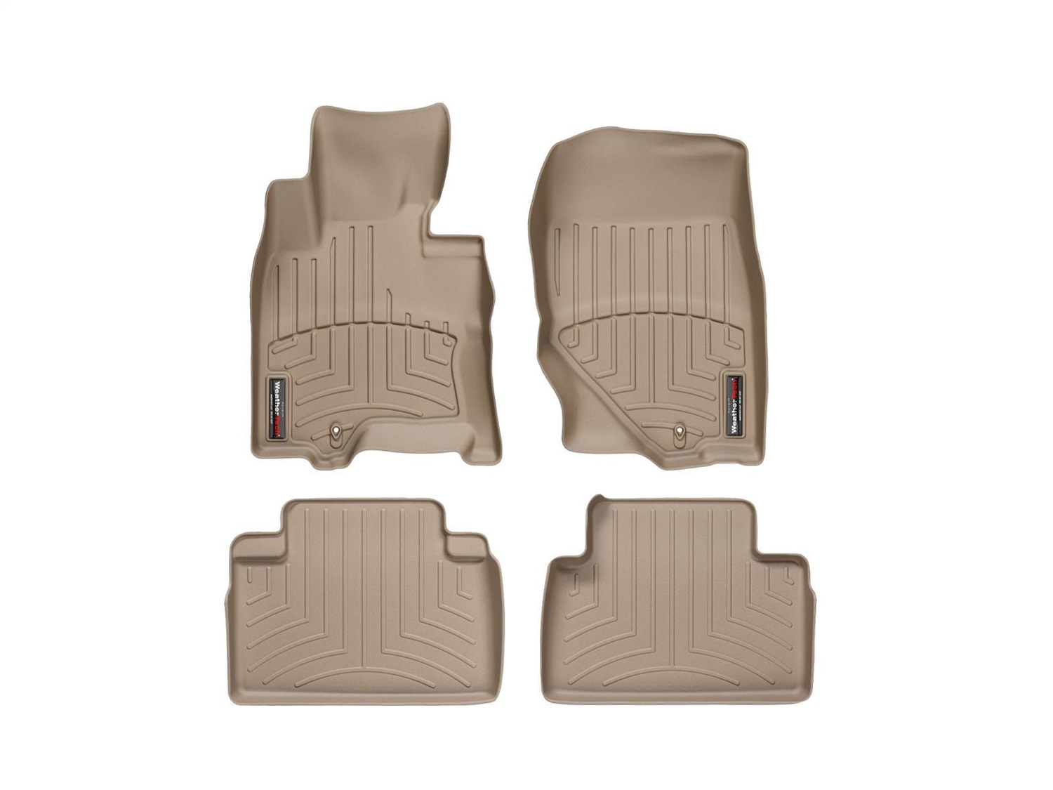 Weathertech - 45172-1-2 - Front and Rear - Floor Mat Set