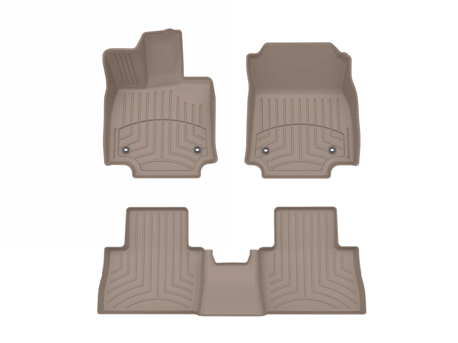 Weathertech - 451730-1-2IM - Front and Rear - Floor Mat Set