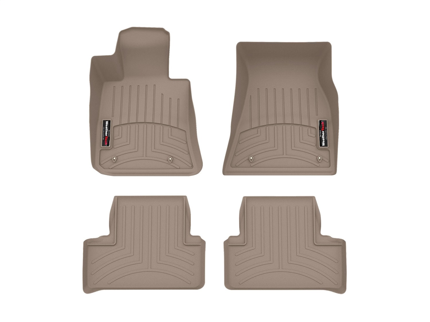 Weathertech - 451731-1-2 - Front and Rear - Floor Mat Set