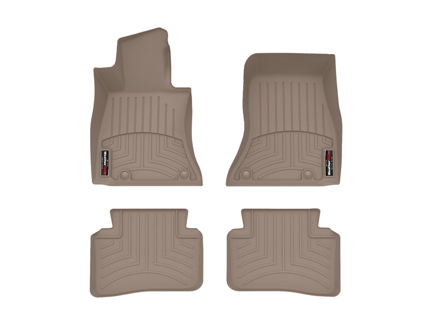 Weathertech - 451741-1-2 - Front and Rear - Floor Mat Set