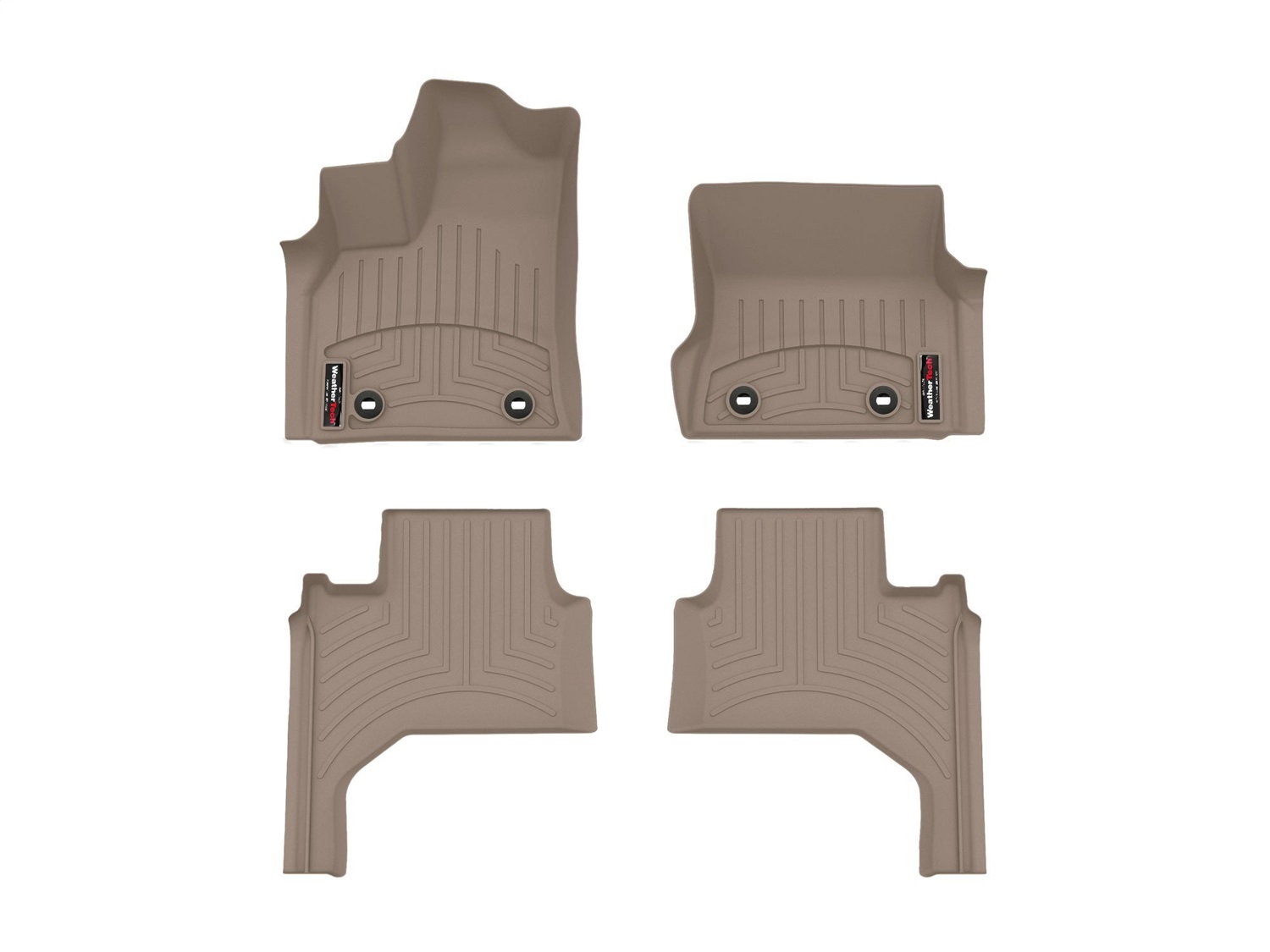 Weathertech - 451785-1-2 - Front and Rear - Floor Mat Set