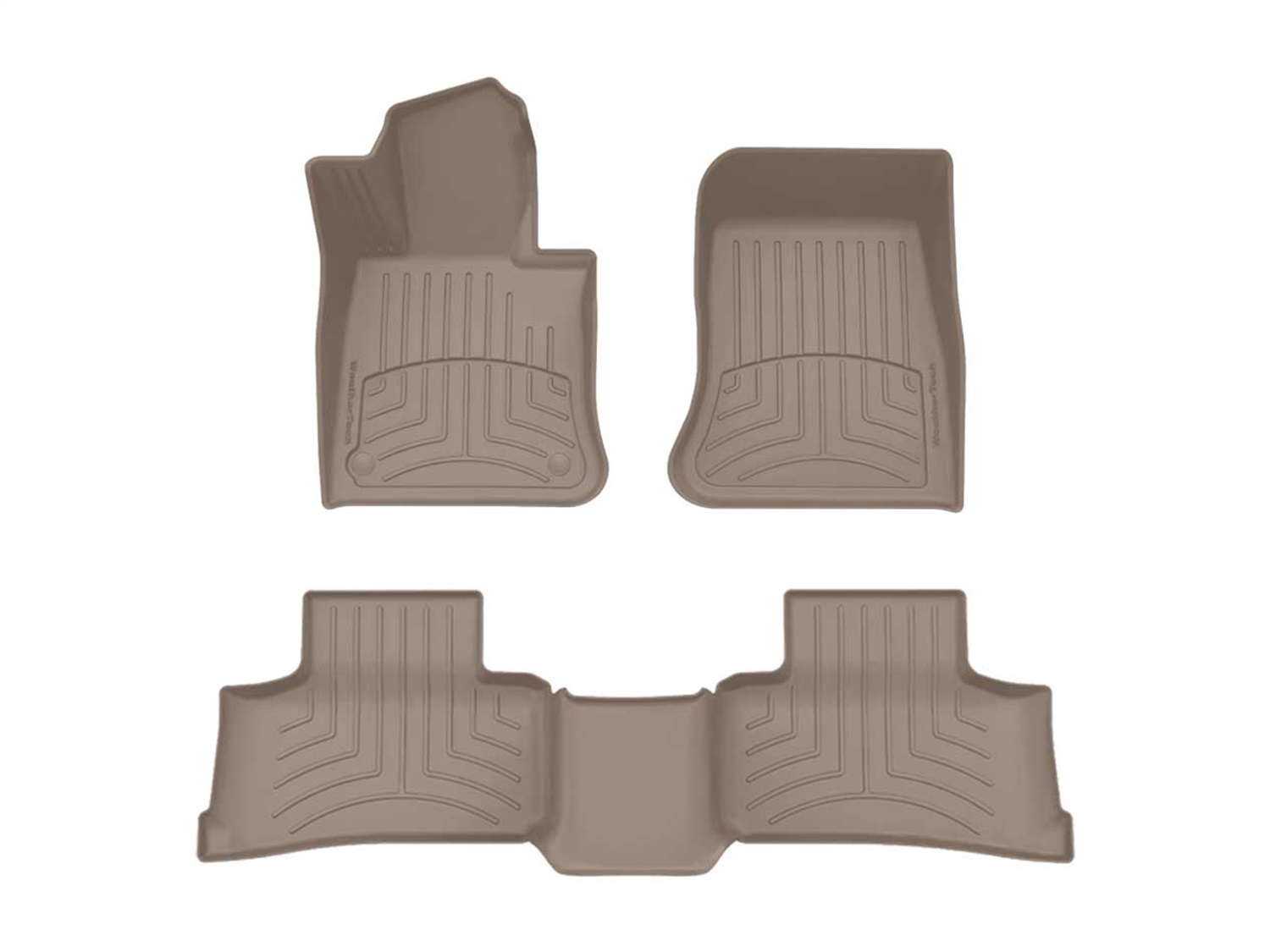 Weathertech - 451812-1-2IM - Front and Rear - Floor Mat Set