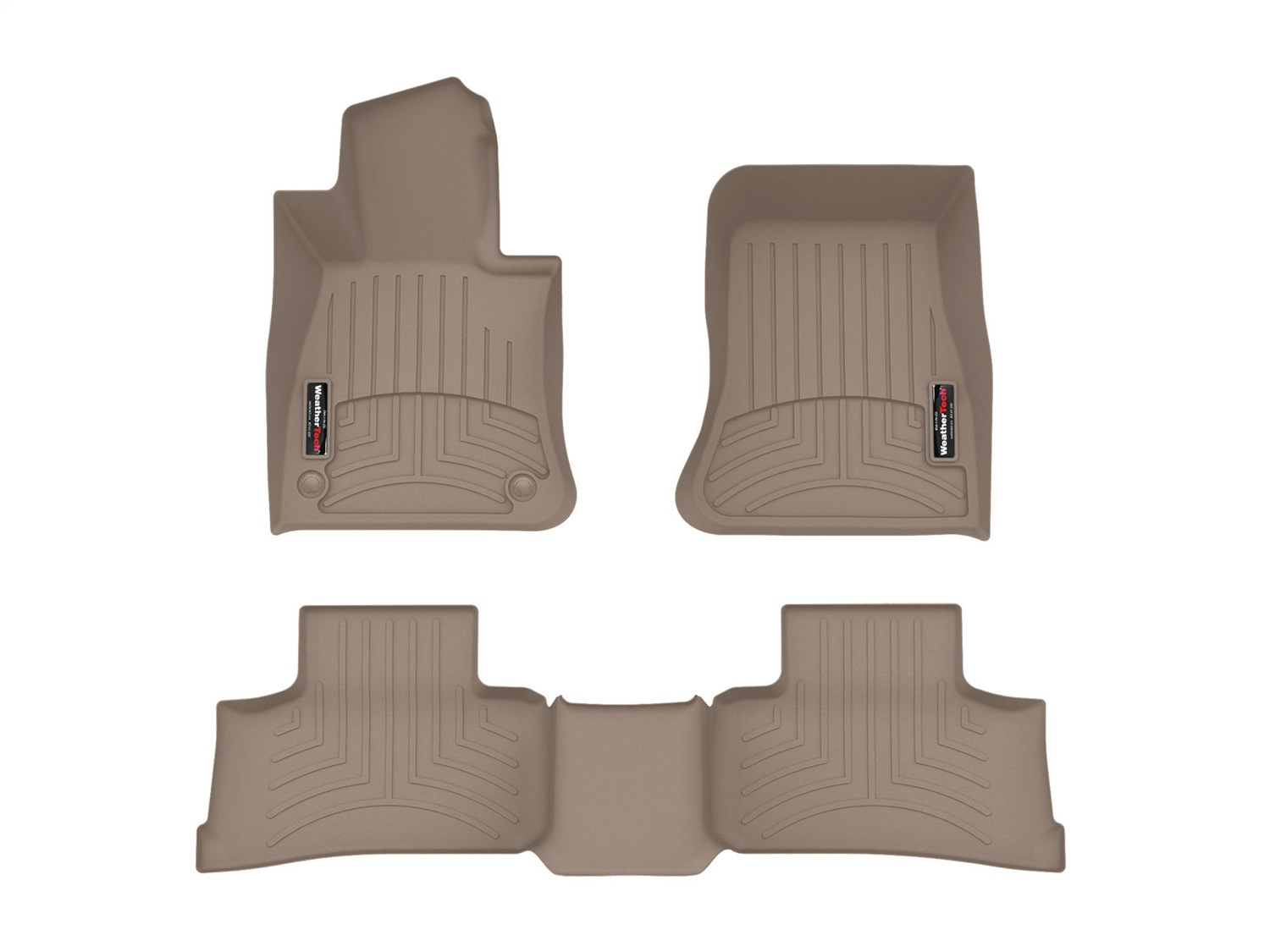 Weathertech - 451812-1-2 - Front and Rear - Floor Mat Set
