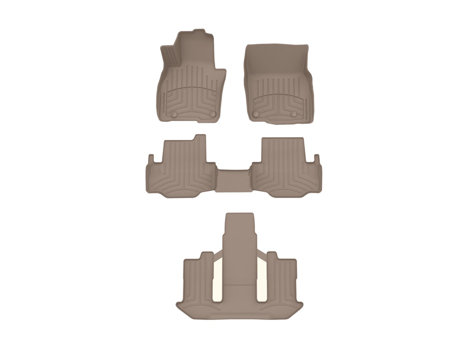 Weathertech - 451813-1-3-5IM - Front Rear and Third Row - Floor Mat Set