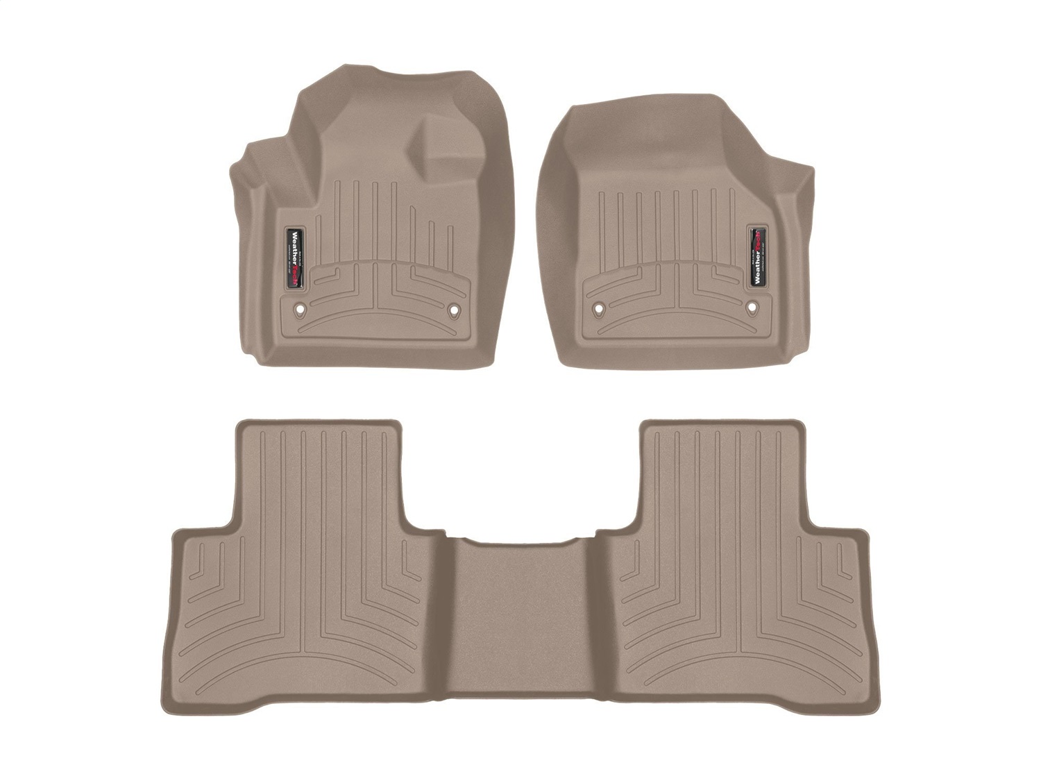 Weathertech - 4518591-4515163 - Front and Rear - Floor Mat Set