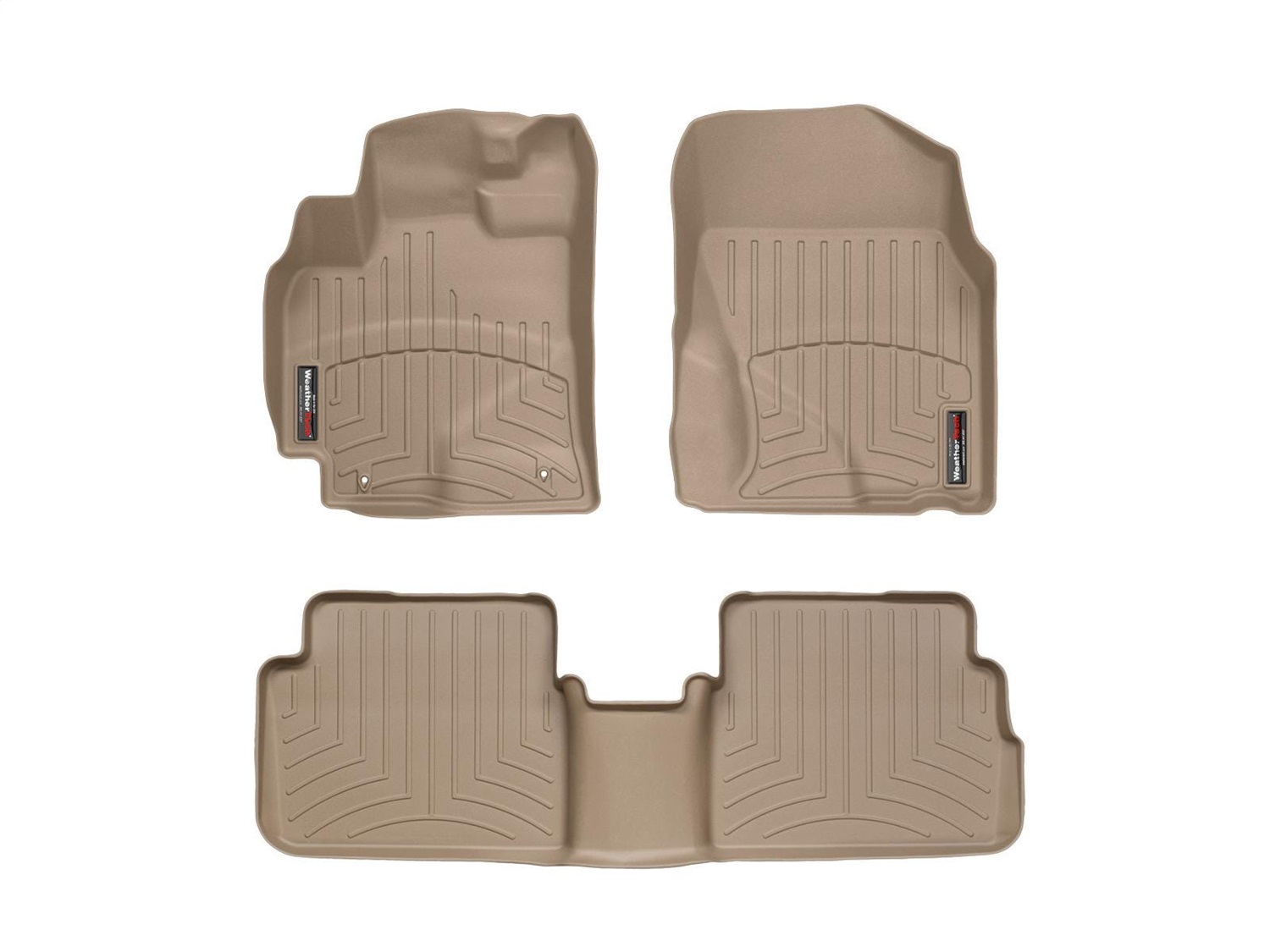Weathertech - 45186-1-2 - Front and Rear - Floor Mat Set