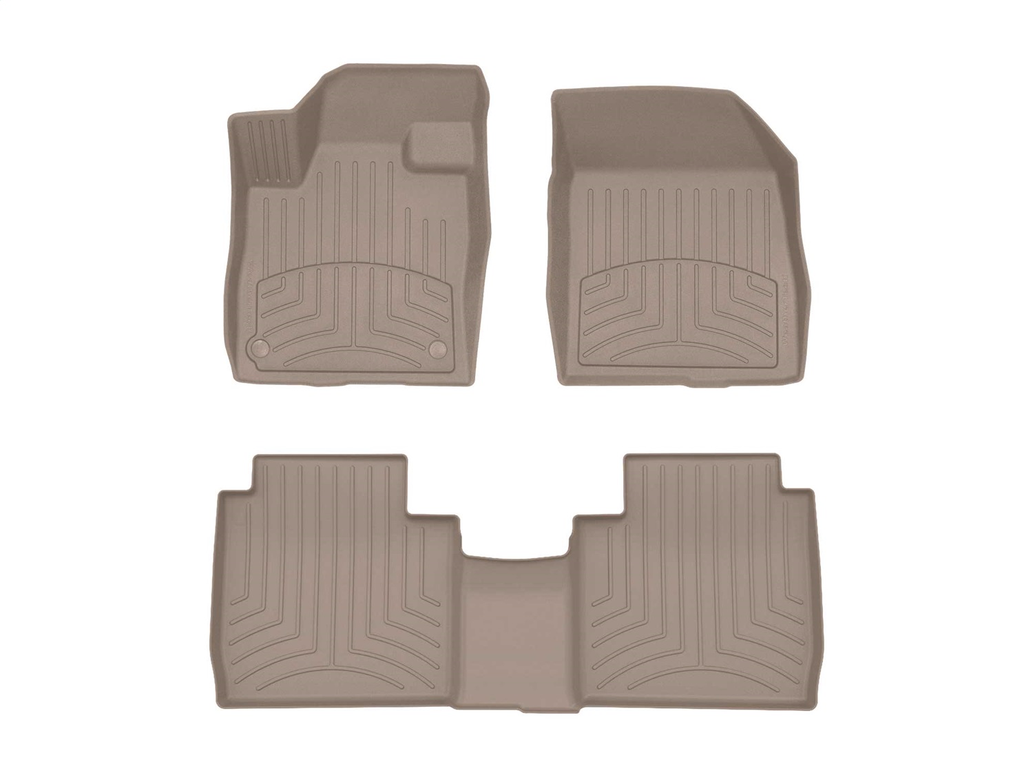 Weathertech - 451868-1-2IM - Front and Rear - Floor Mat Set
