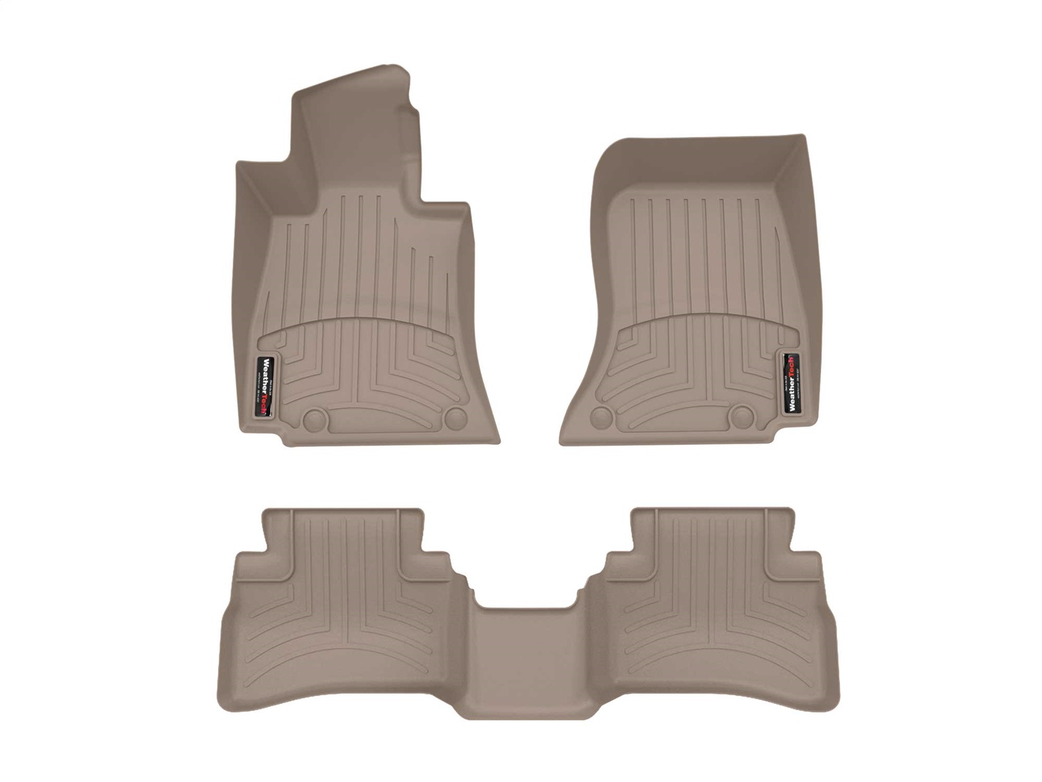 Weathertech - 451878-1-2 - Front and Rear - Floor Mat Set