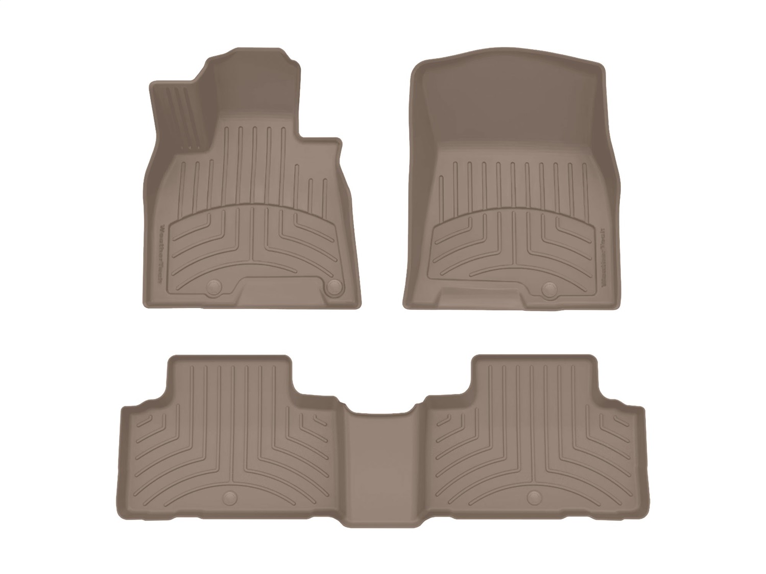 Weathertech - 451896-1-2IM - Front and Rear - Floor Mat Set