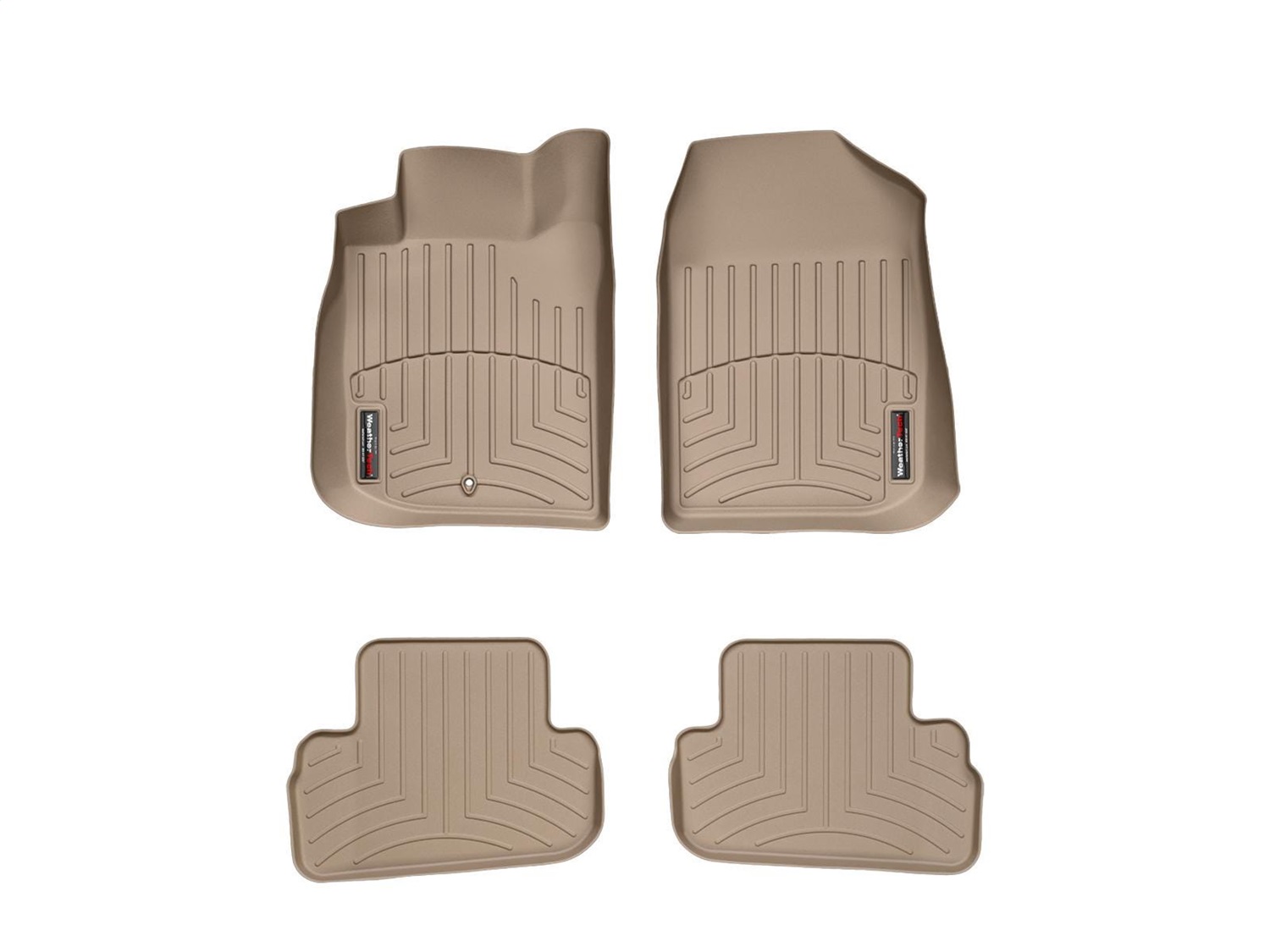 Weathertech - 45198-1-2 - Front and Rear - Floor Mat Set