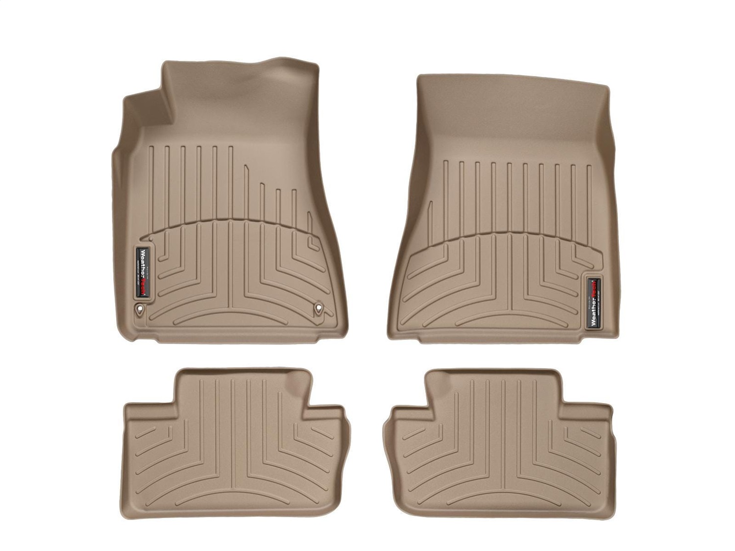 Weathertech - 45203-1-2 - Front and Rear - Floor Mat Set