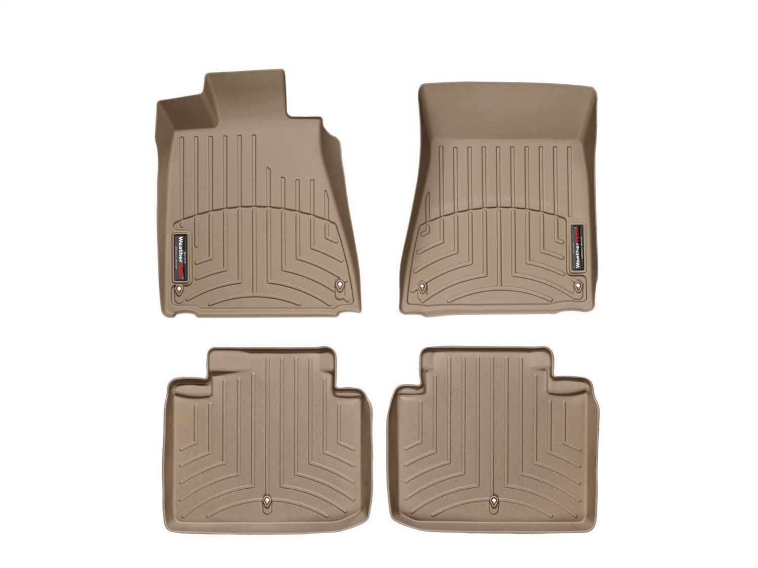 Weathertech - 45205-1-2 - Front and Rear - Floor Mat Set