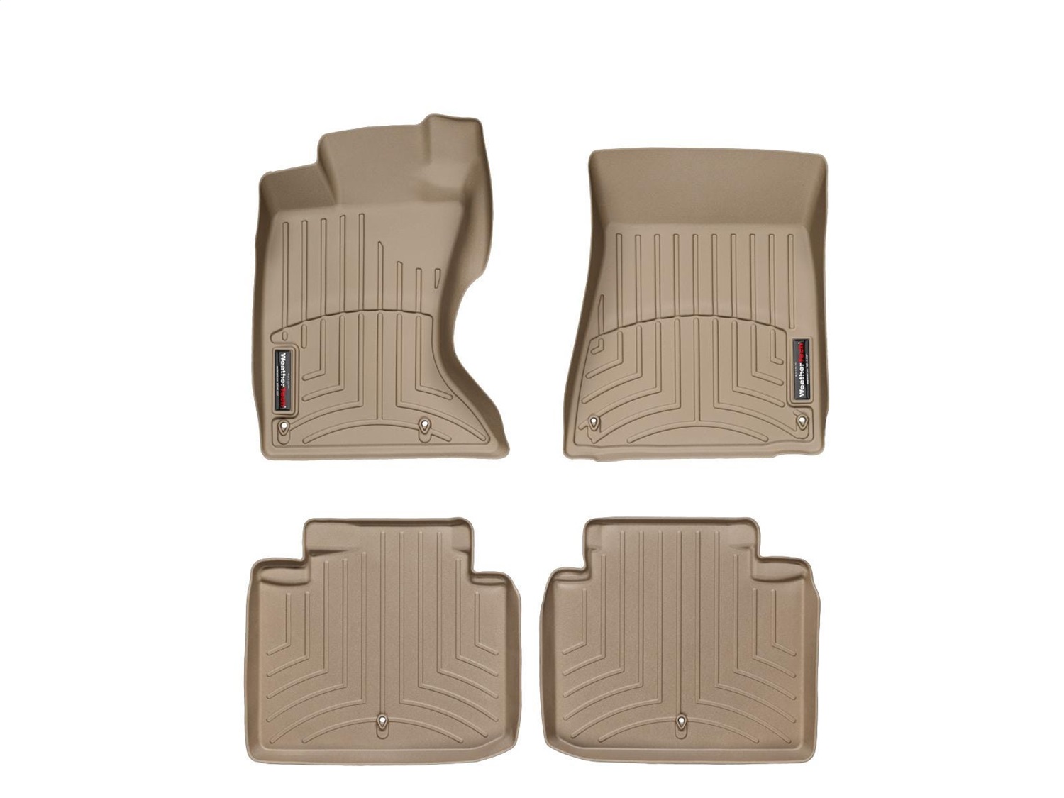 Weathertech - 452061-452052 - Front and Rear - Floor Mat Set