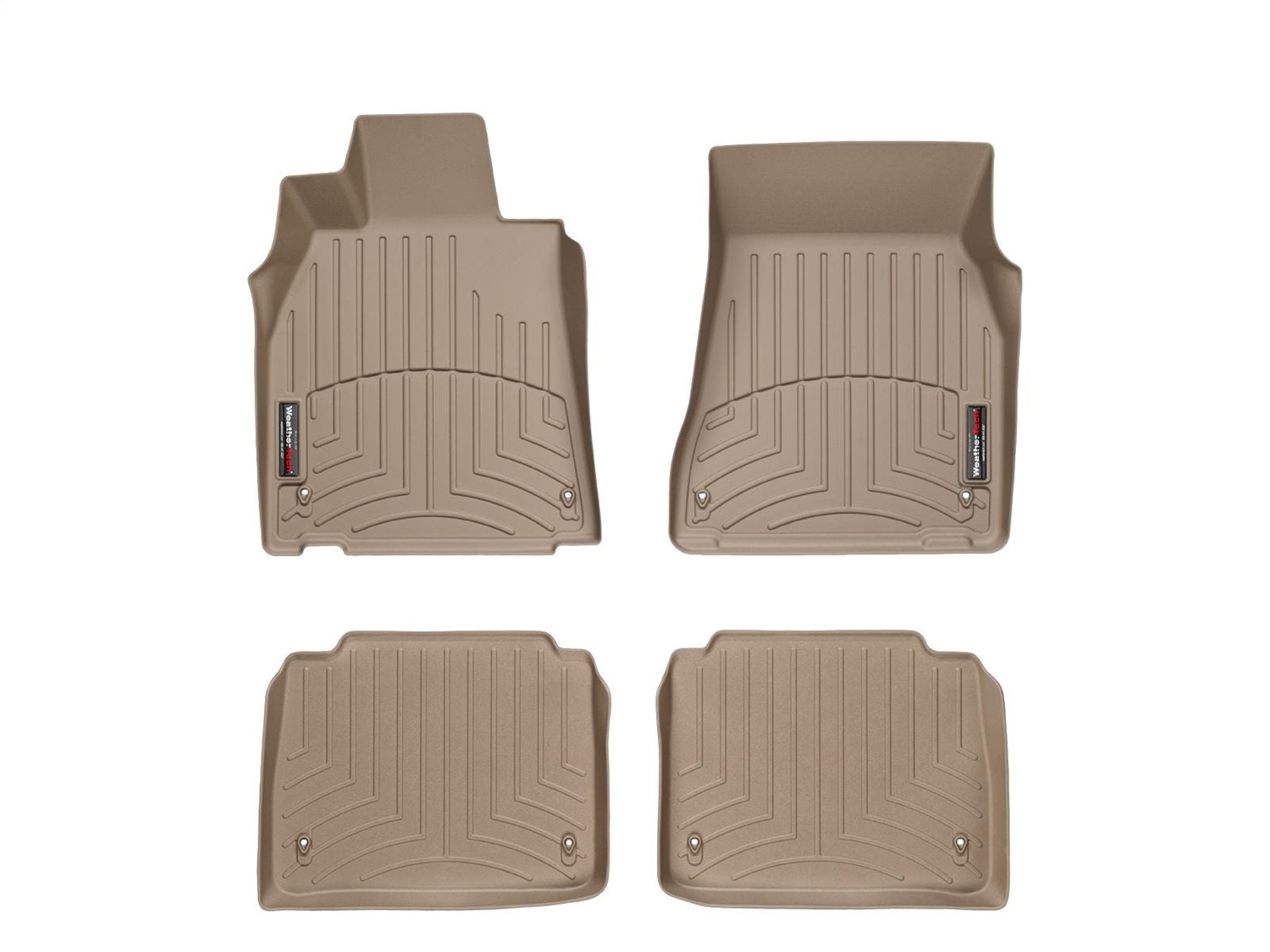 Weathertech - 45207-1-2 - Front and Rear - Floor Mat Set