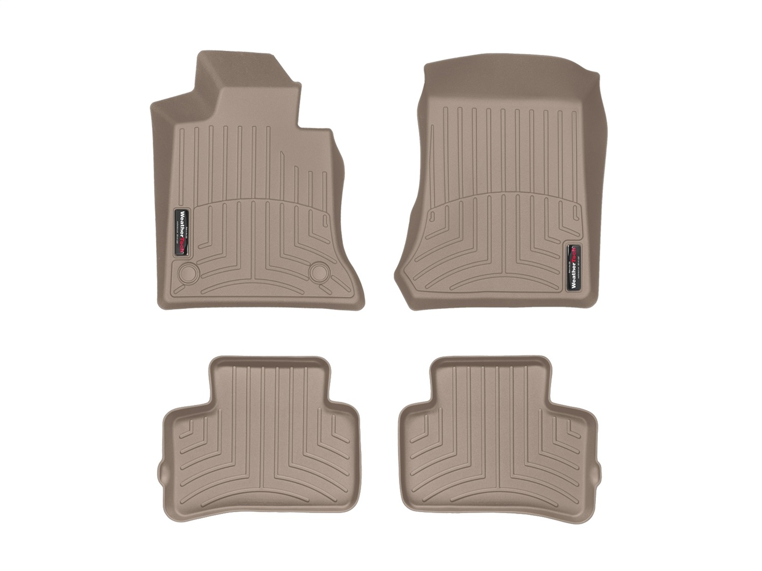 Weathertech - 45210-1-2 - Front and Rear - Floor Mat Set