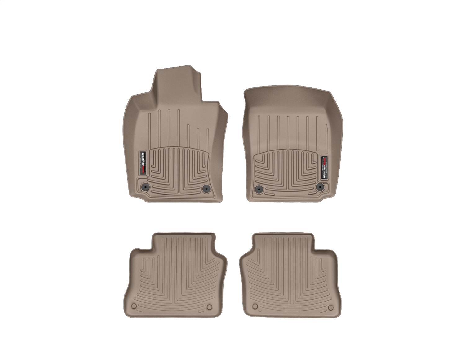 Weathertech - 45257-1-2 - Front and Rear - Floor Mat Set