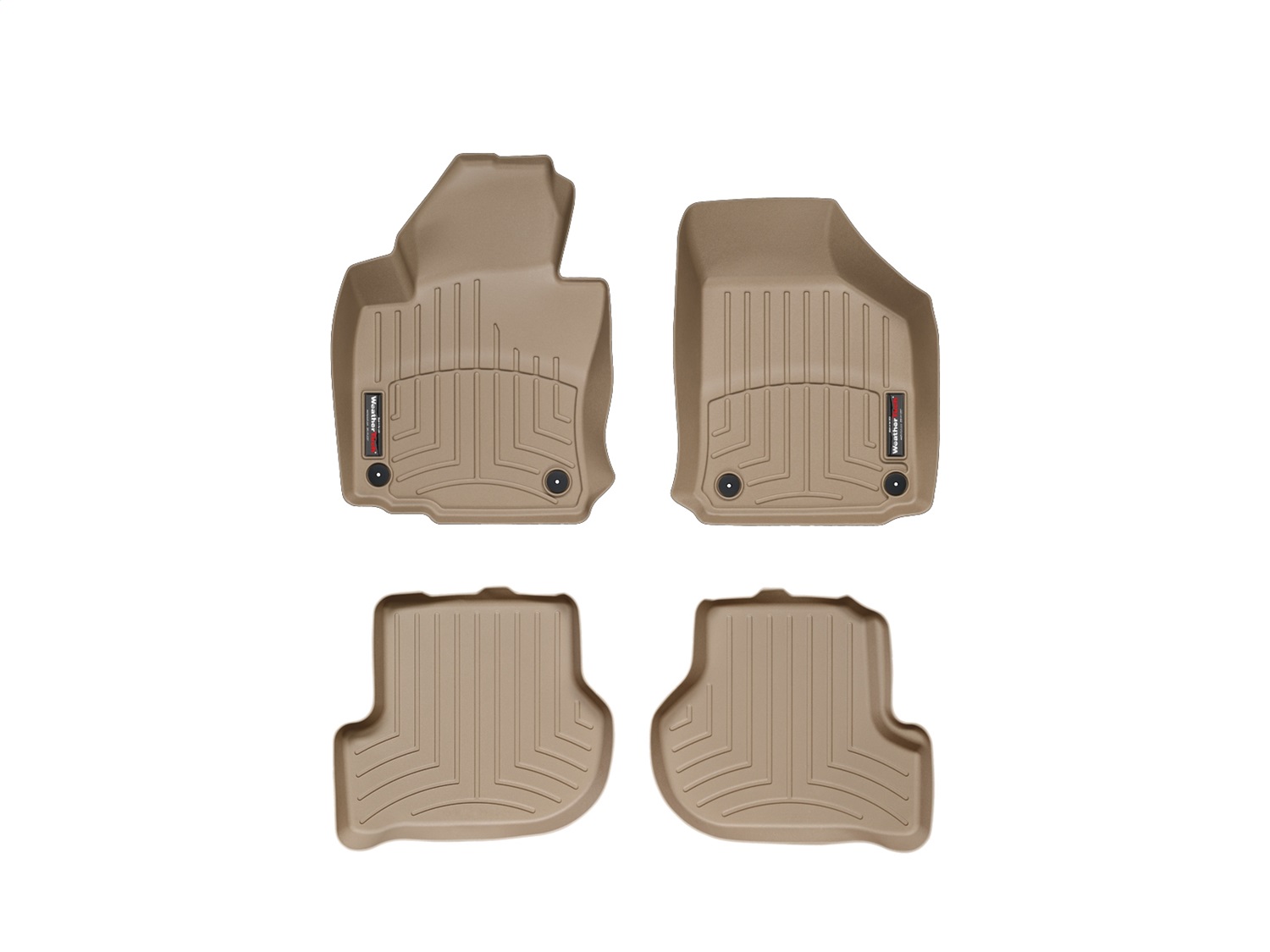 Weathertech - 452691-450802 - Front and Rear - Floor Mat Set