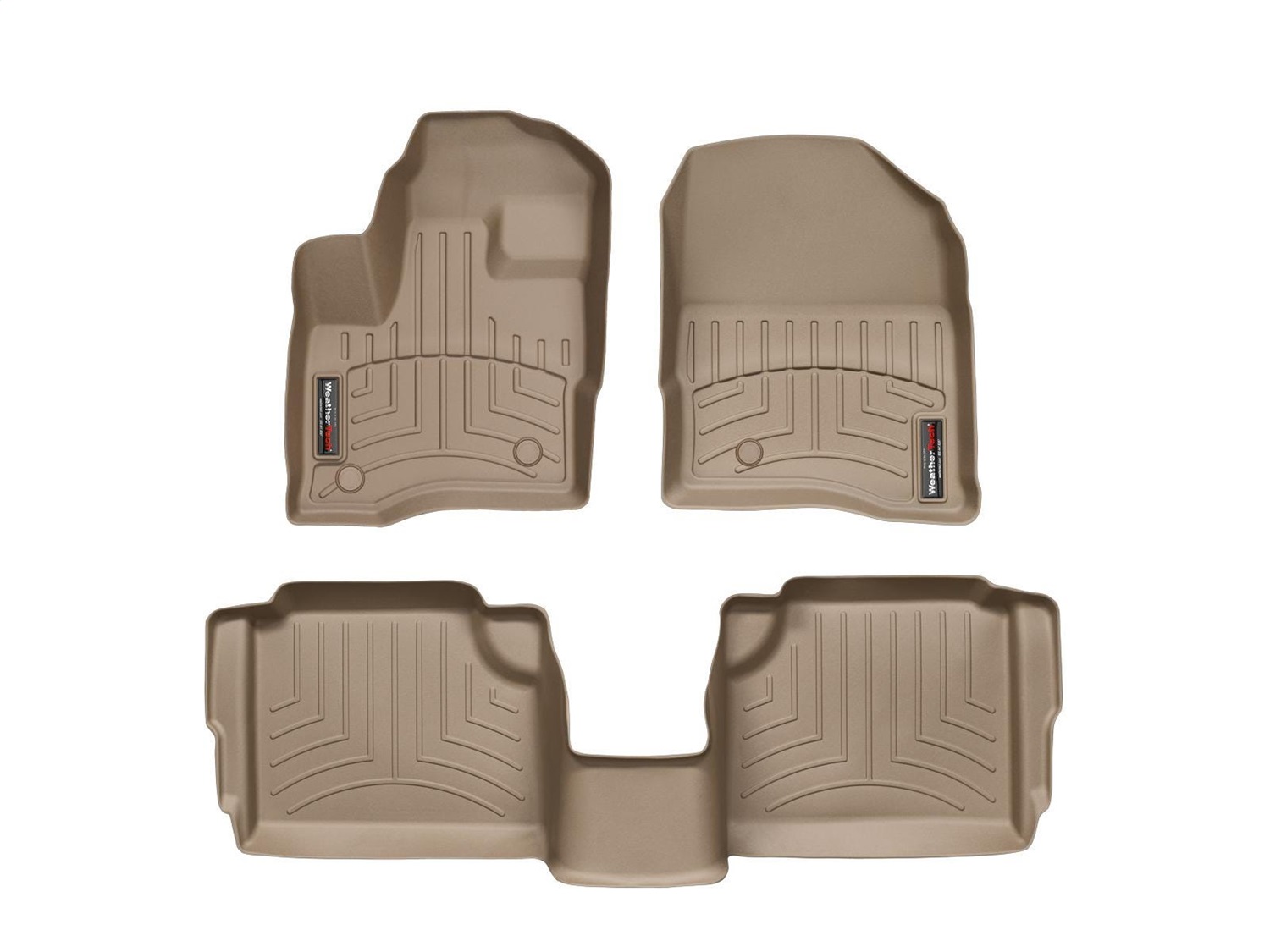 Weathertech - 453021-452372 - Front and Rear - Floor Mat Set