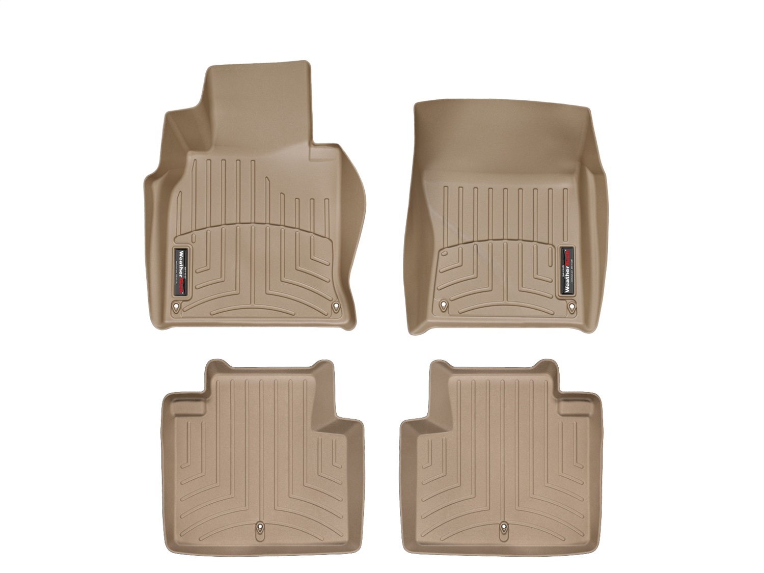 Weathertech - 45304-1-2 - Front and Rear - Floor Mat Set